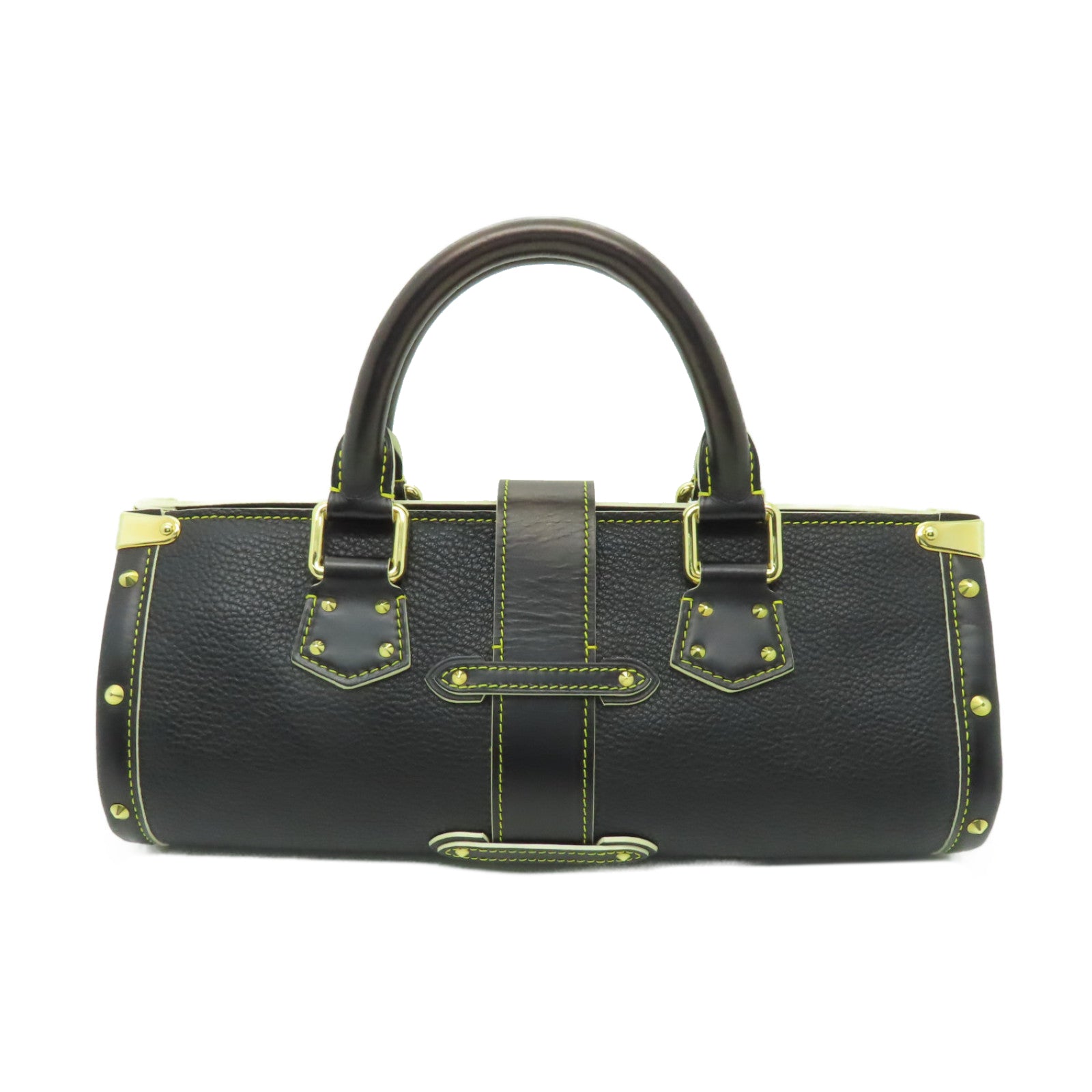 LOUIS VUITTON 【激減優惠】牛皮皮革Epanui PM金扣手挽袋黑色
