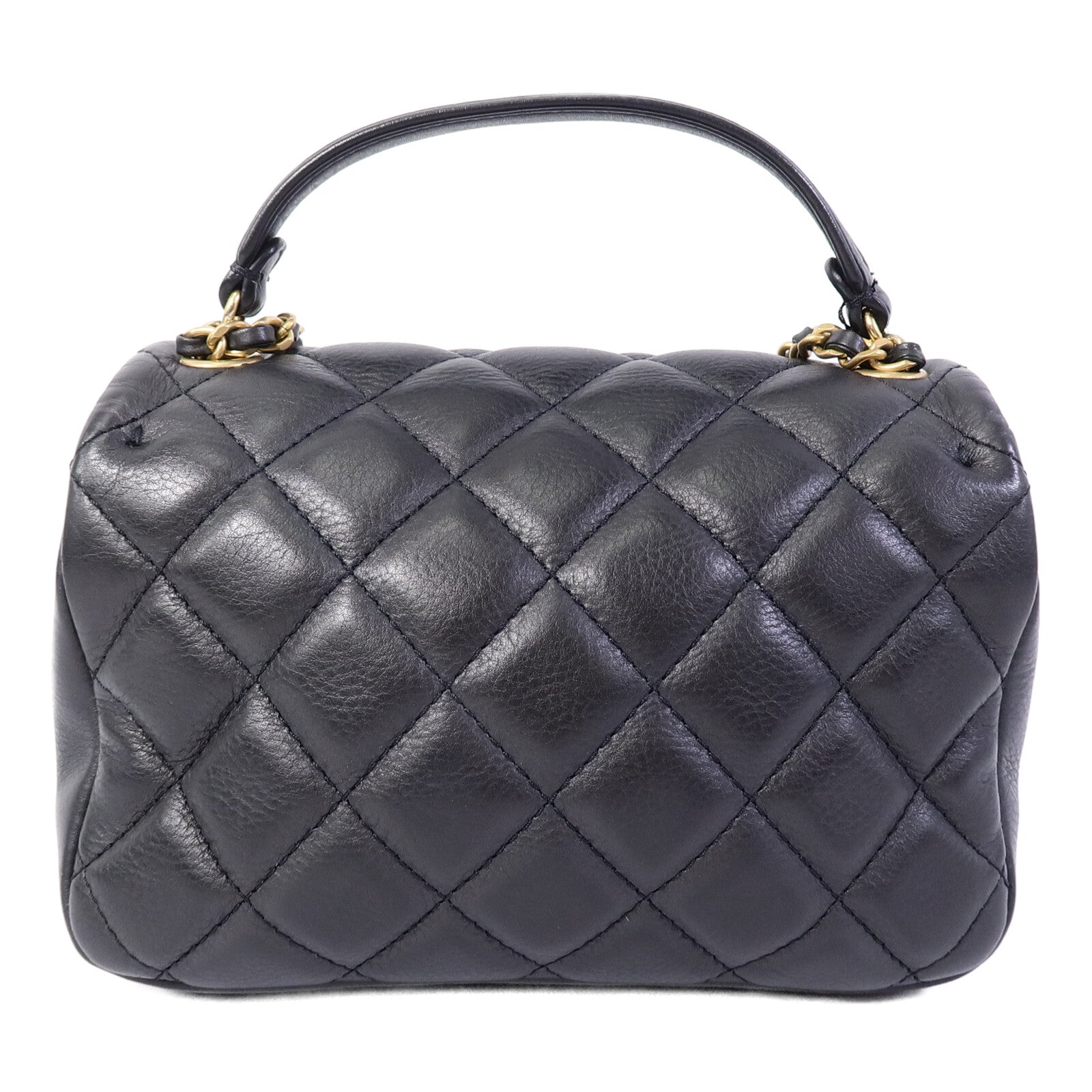 CHANEL 羊皮皮革2 Way Chain Shoulder Bag手挽肩背兩用袋