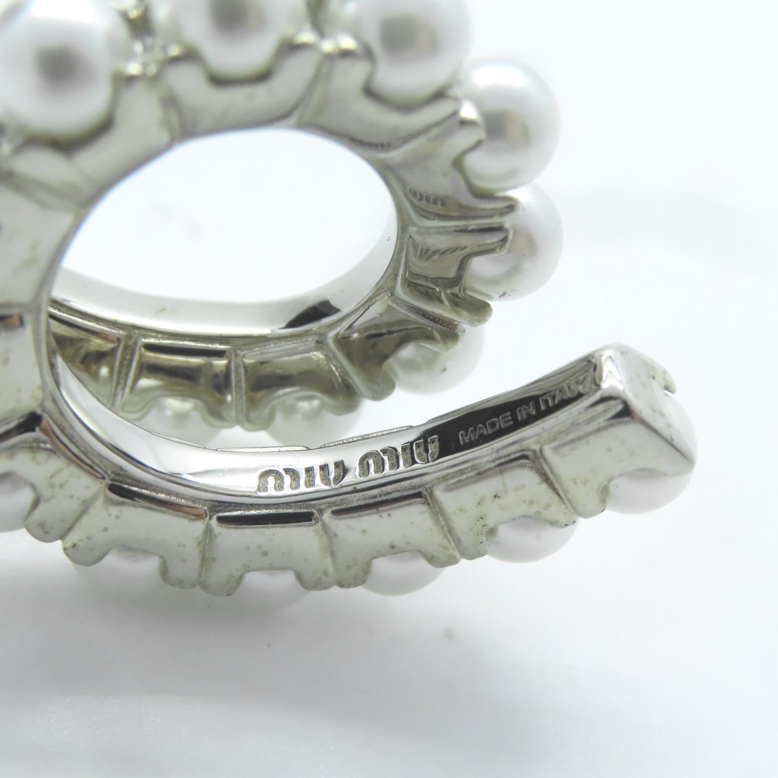 Miu Miu PVC/金屬Earrings耳環