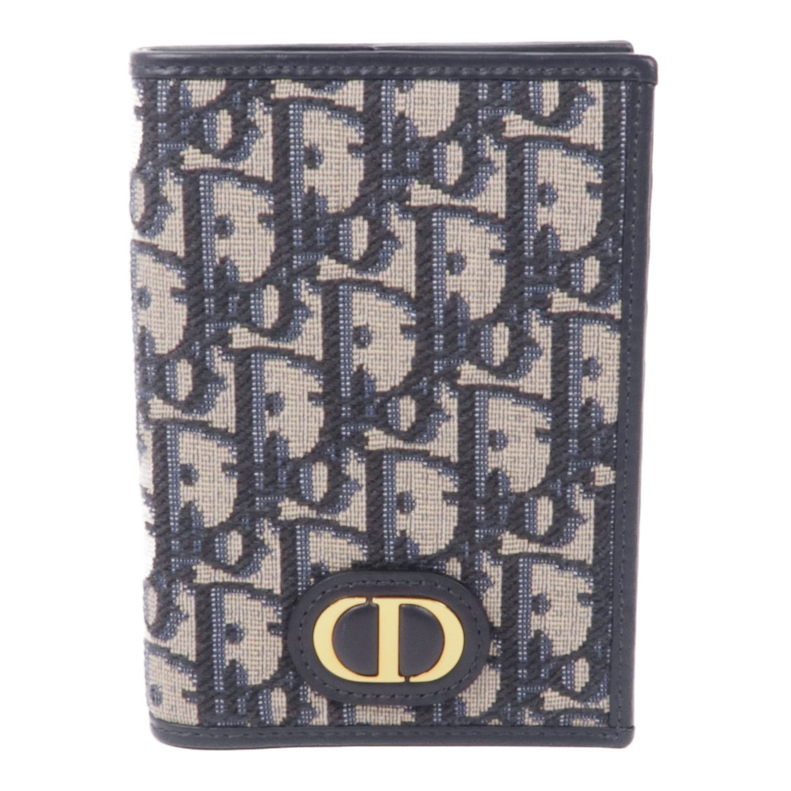 Dior 帆布Card/Passport Case金扣卡片套/護照套