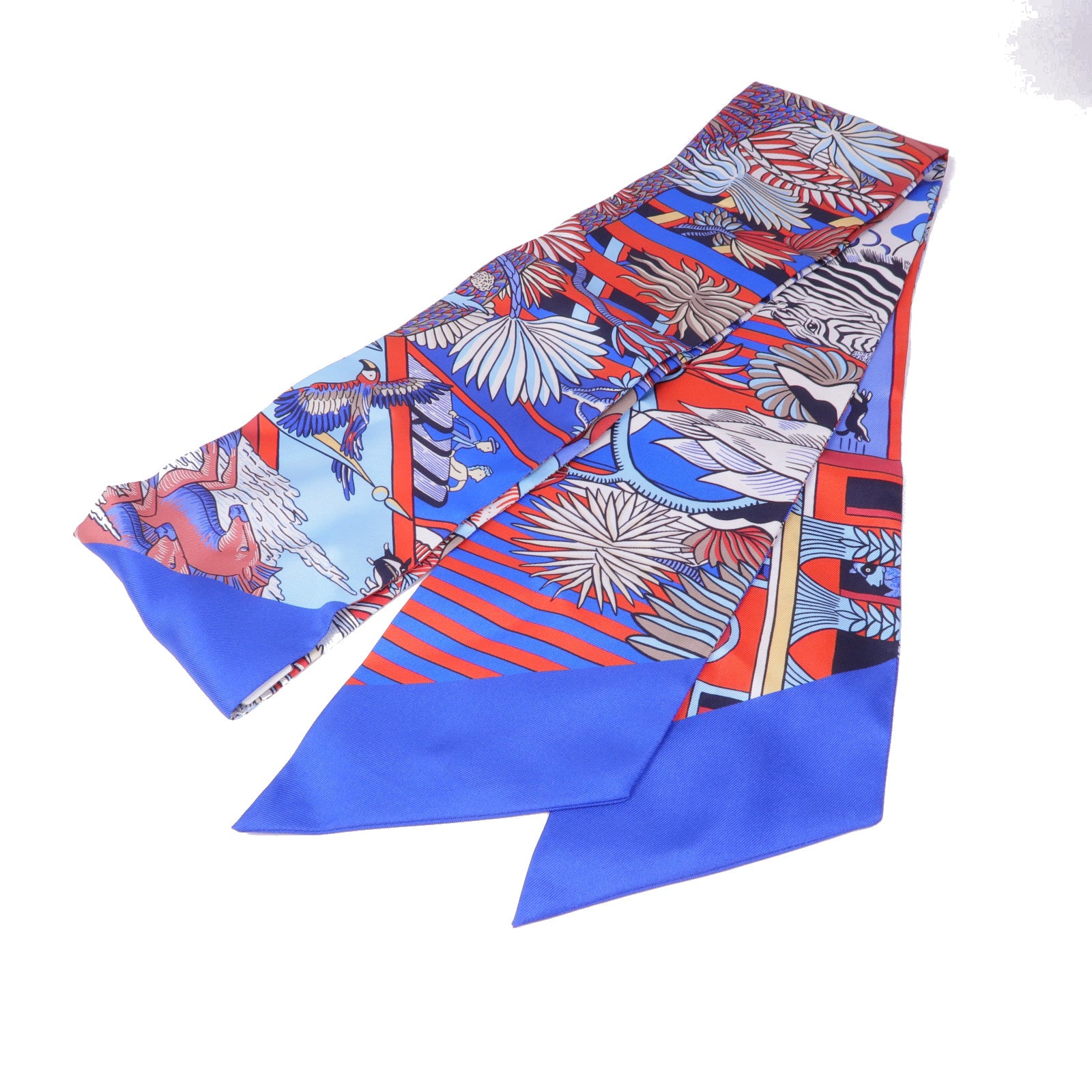 HERMES 絲質Maxi Twilly絲巾