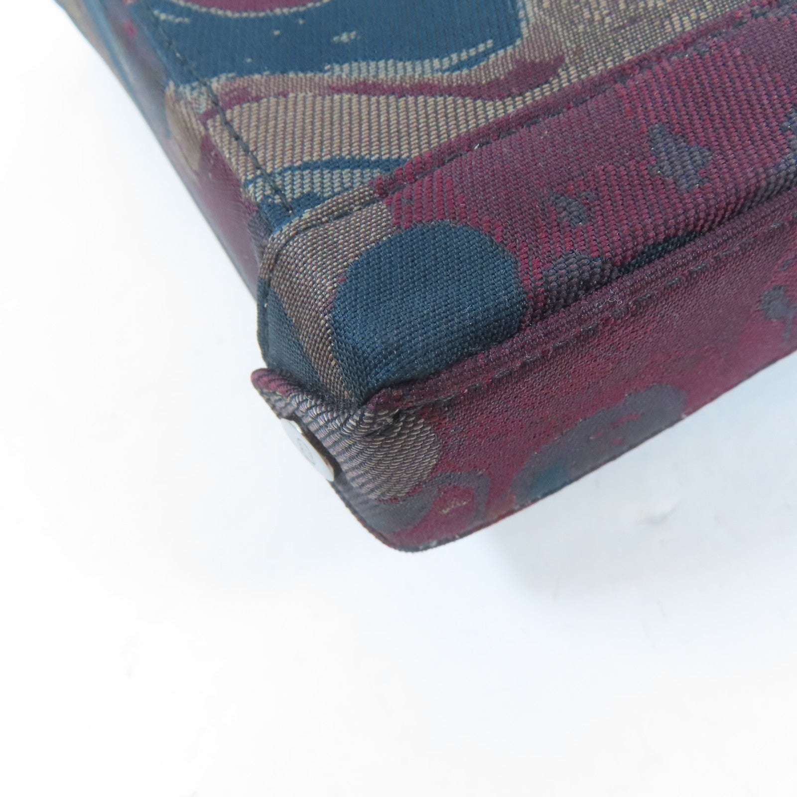 Dior 帆布Dior x Peter Doig Shoulder Bag肩背袋深藍色/深紅色/啡色