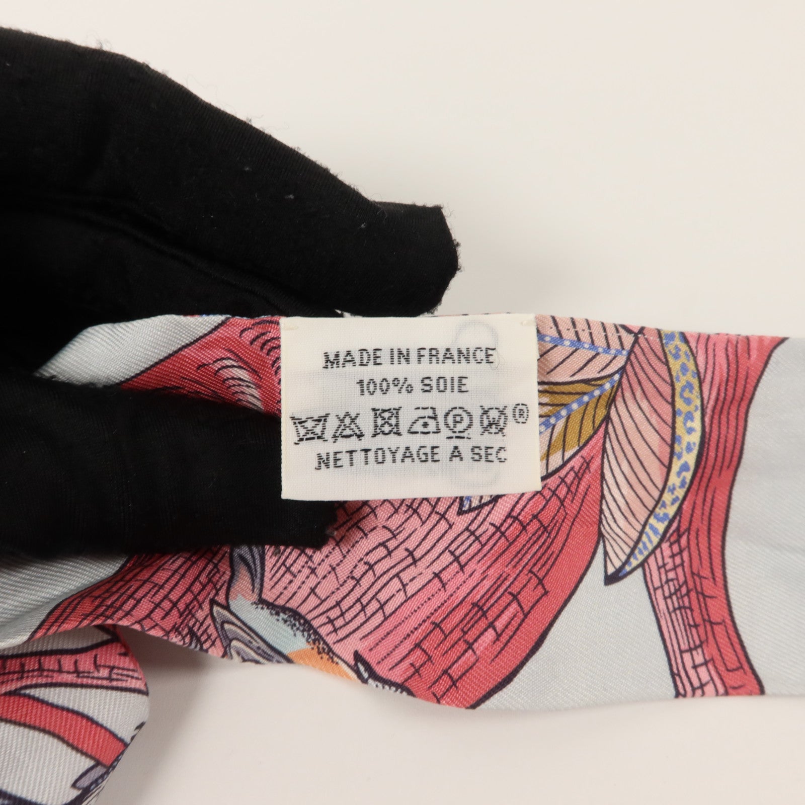 HERMES 絲質Twilly絲巾