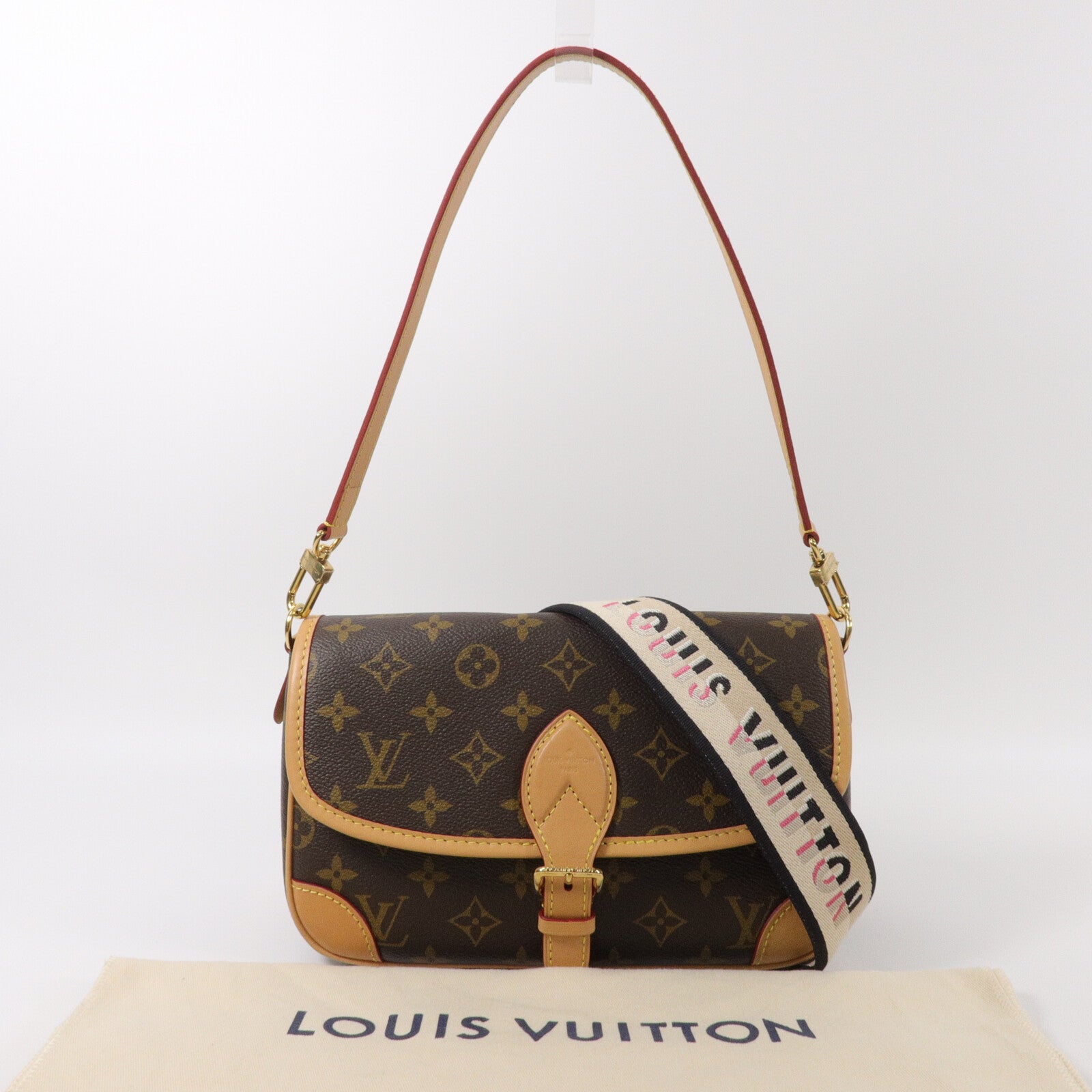 LOUIS VUITTON Monogram Diane手挽肩背兩用袋
