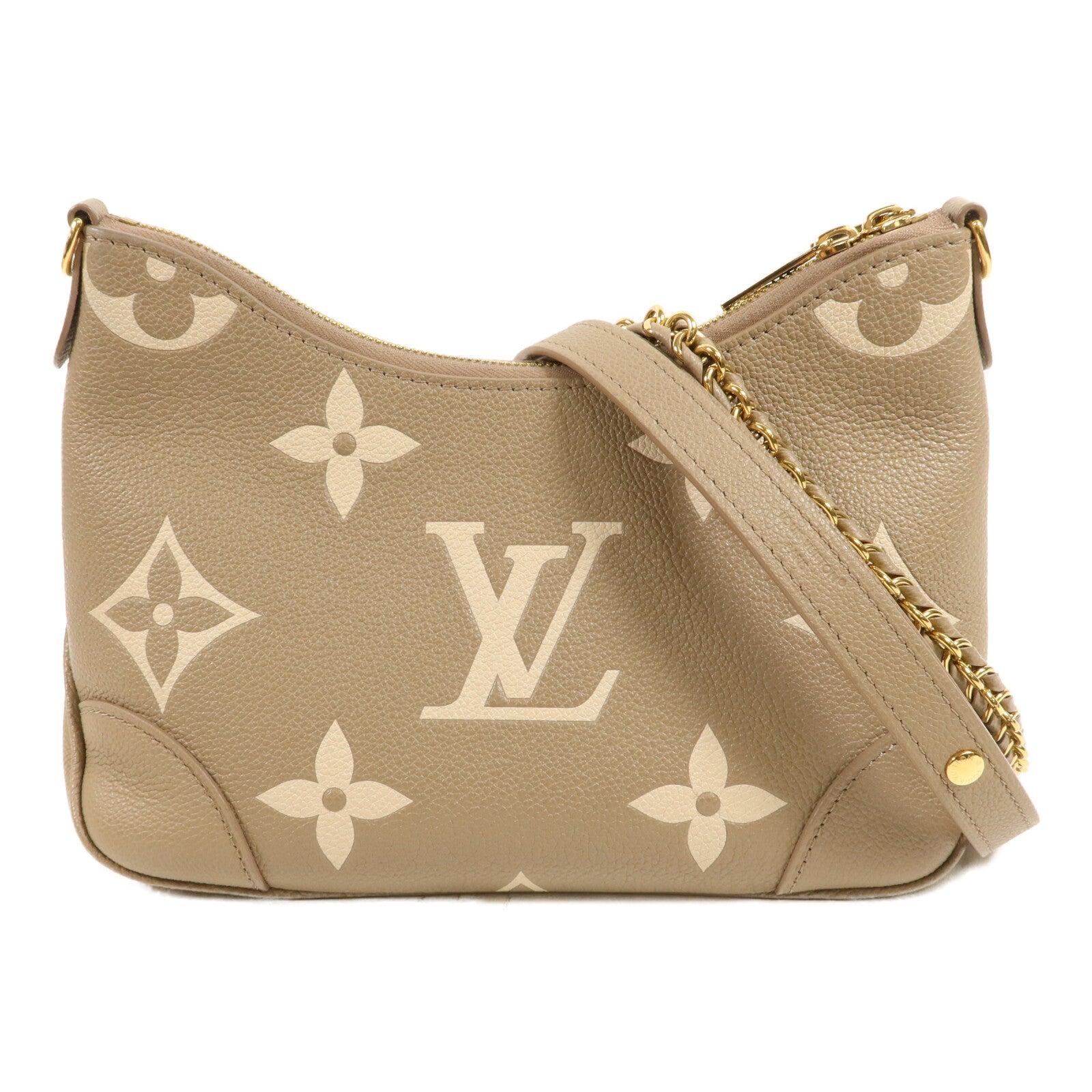 LOUIS VUITTON Monogram Empreinte Boulogne PM手挽肩背兩用袋