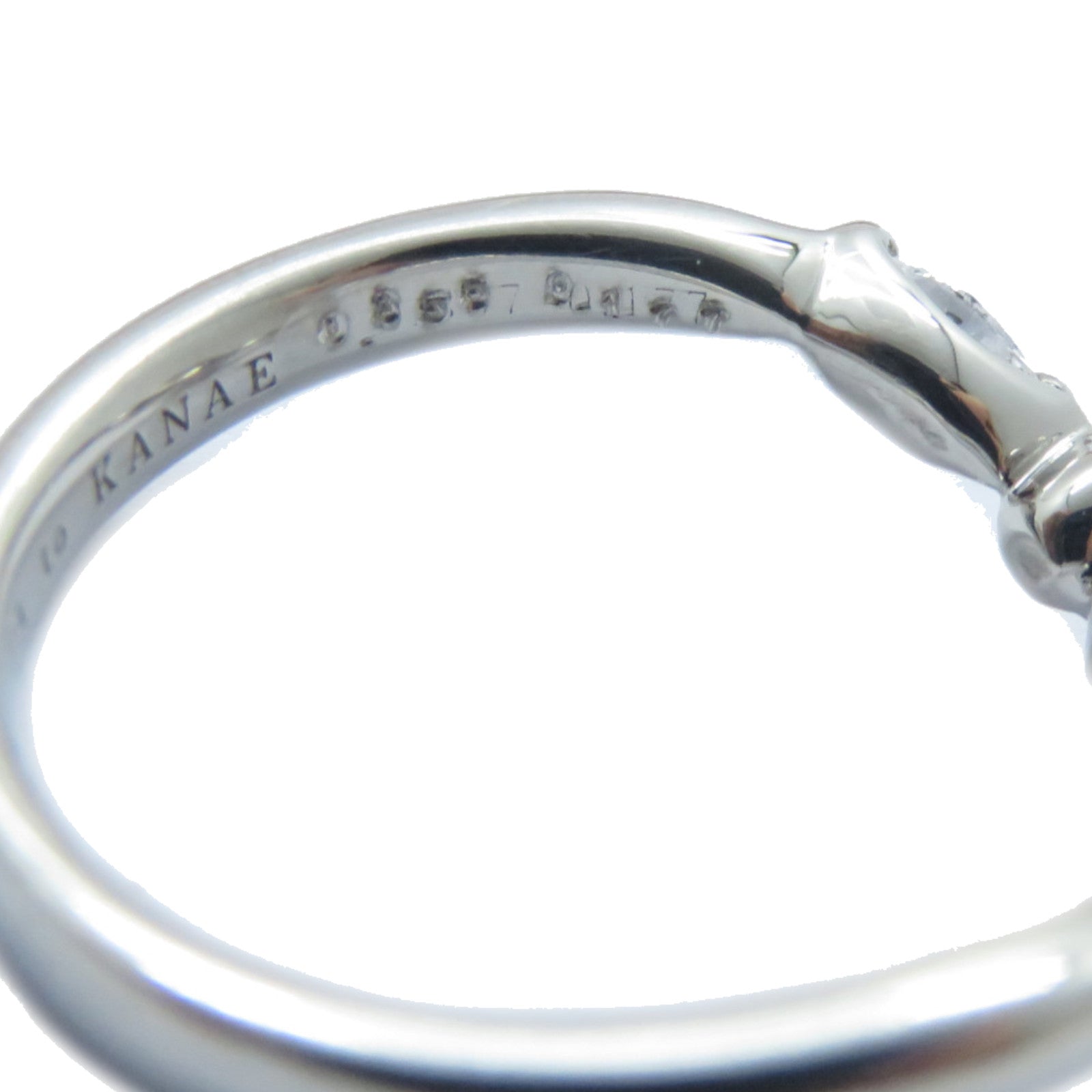 JEWELRY 【激減優惠】PT950鉑金Diamond Ring 0.356ct/0.177ct鑽石戒指US#4.25