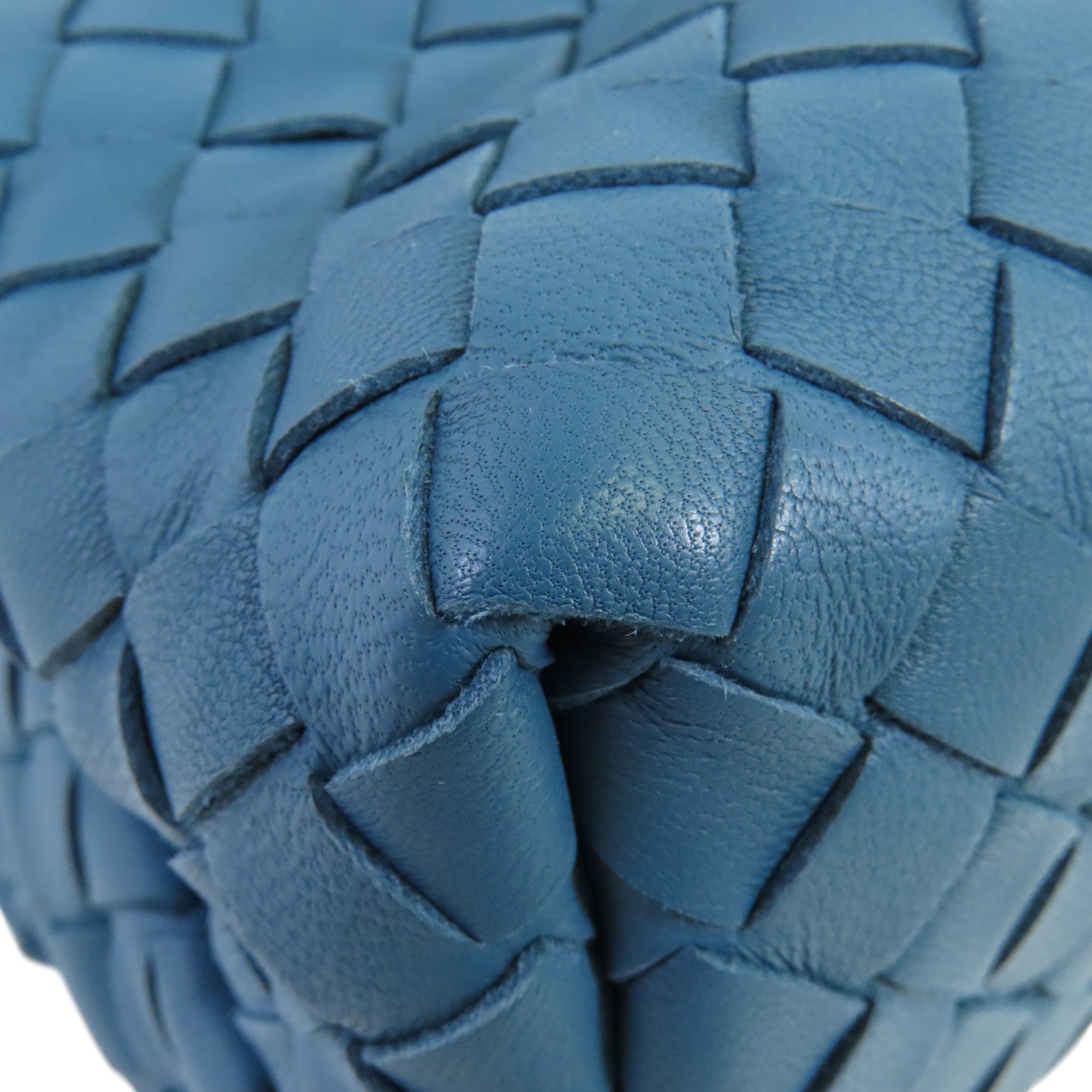 BOTTEGA VENETA 織紋皮革Olimpia鏈帶肩背袋