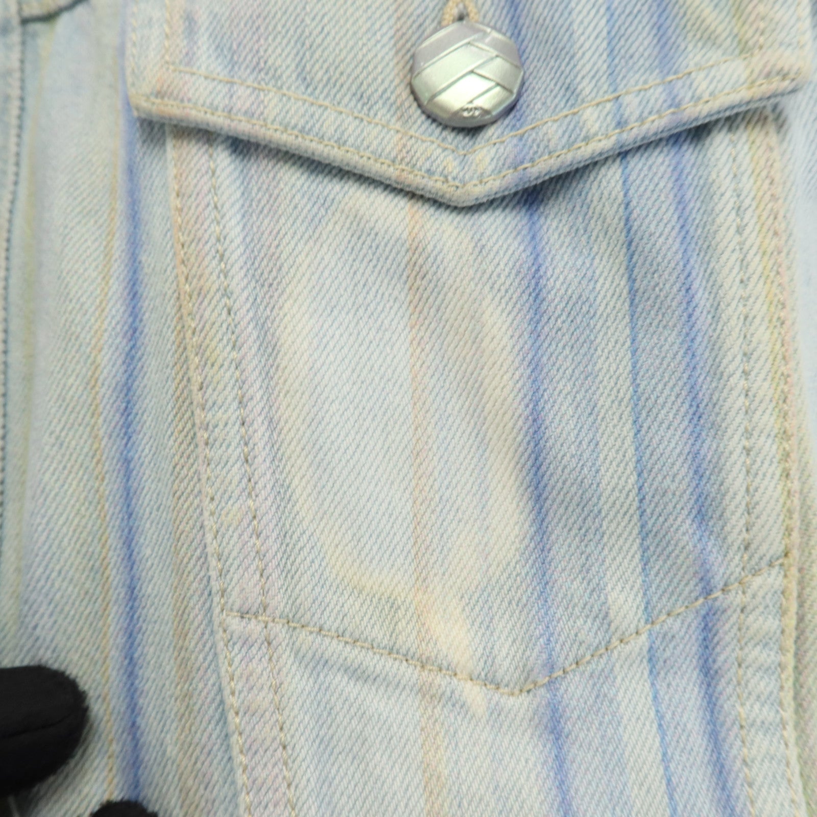 CHANEL Cotton Denim Jacket