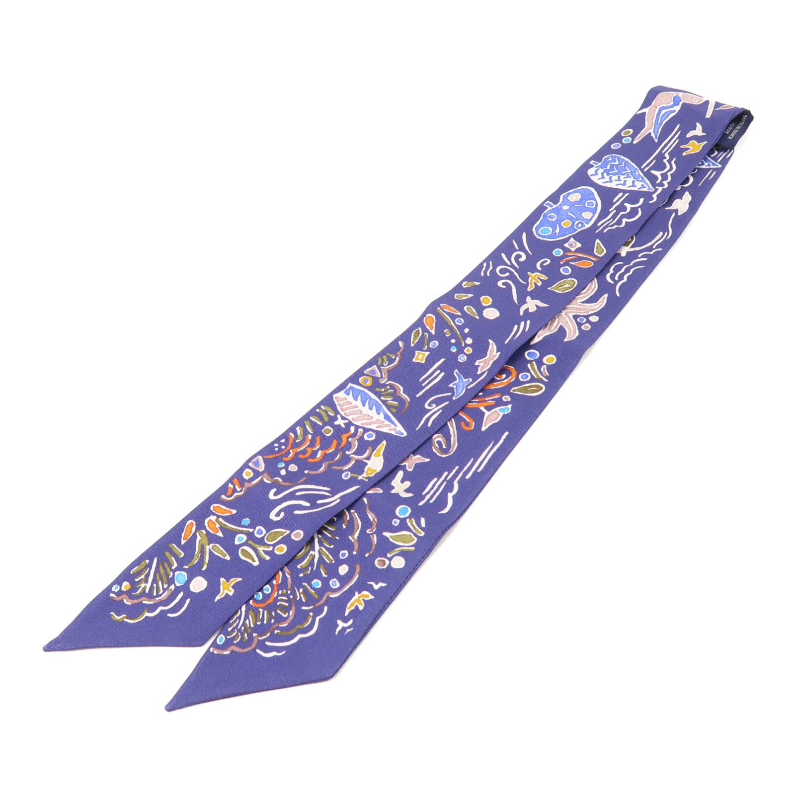 HERMES 絲質Twilly絲巾