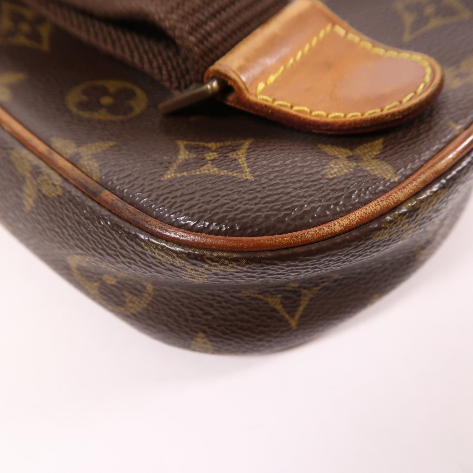 LOUIS VUITTON LV GHW Pochette Gange Waist Bag M51870 Monogram Brown