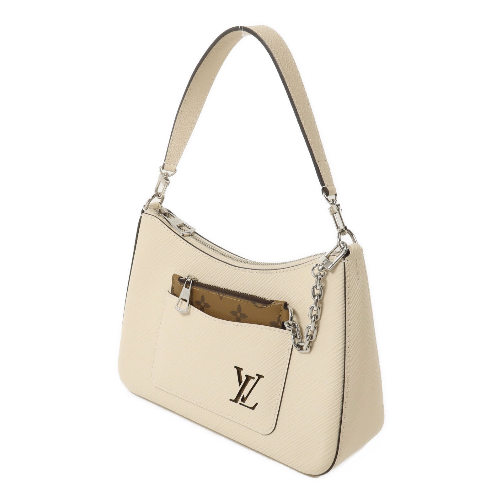 LOUIS VUITTON Epi/Monogram Reverse Marelle手挽肩背兩用袋