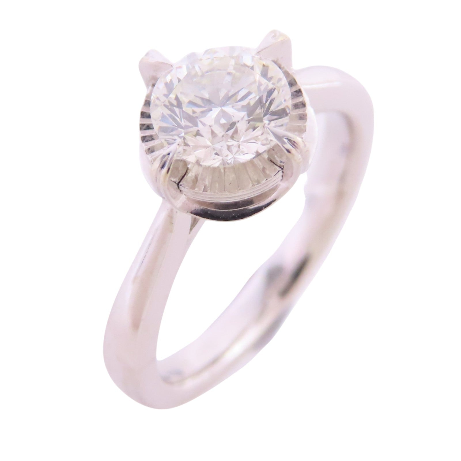 JEWELRY 18K白金/鑽石Diamond Ring戒指US#5.5
