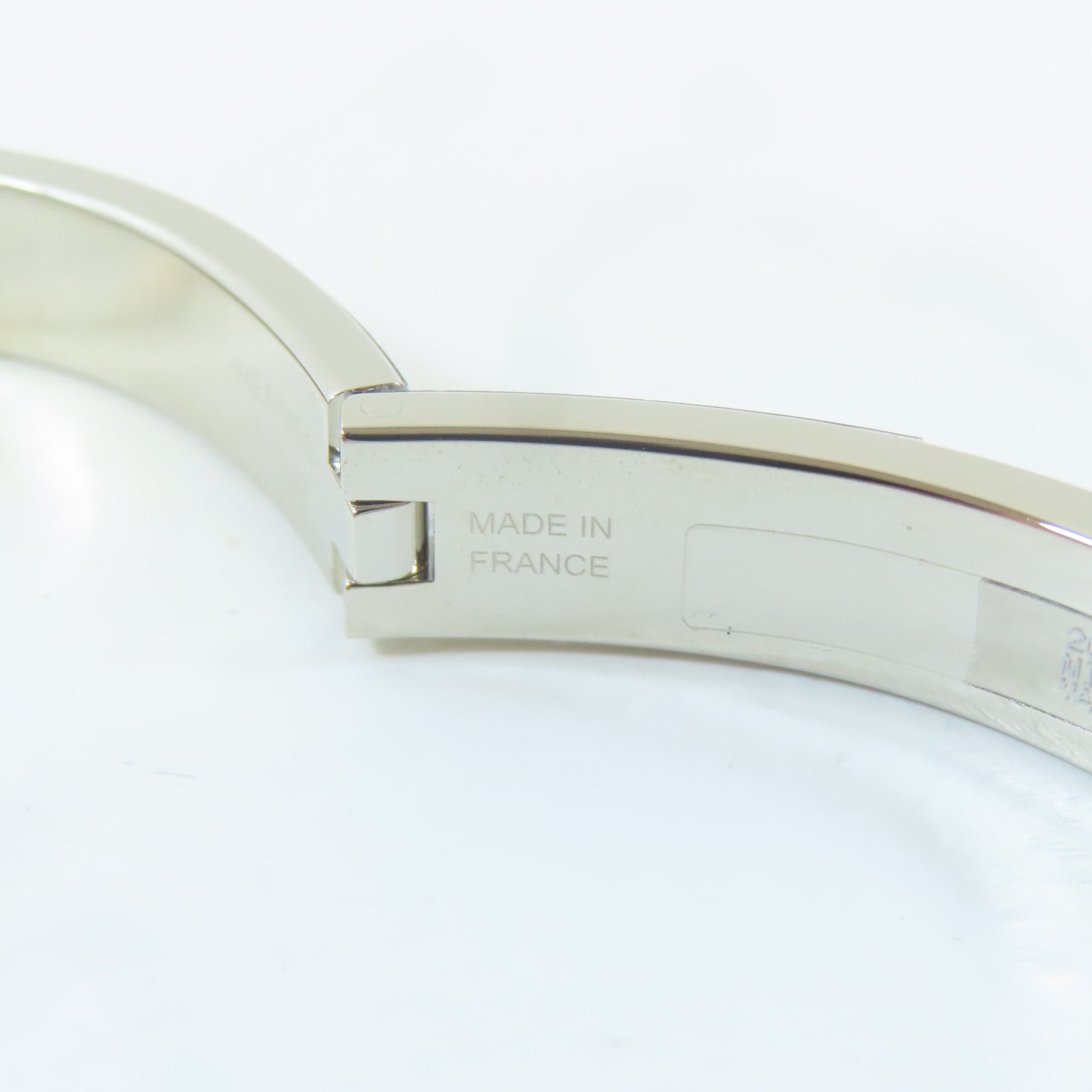 HERMES 金屬Mini Clic Chain D'Ancre Bracelet手鐲Marron Glace/銀色/粉紅色