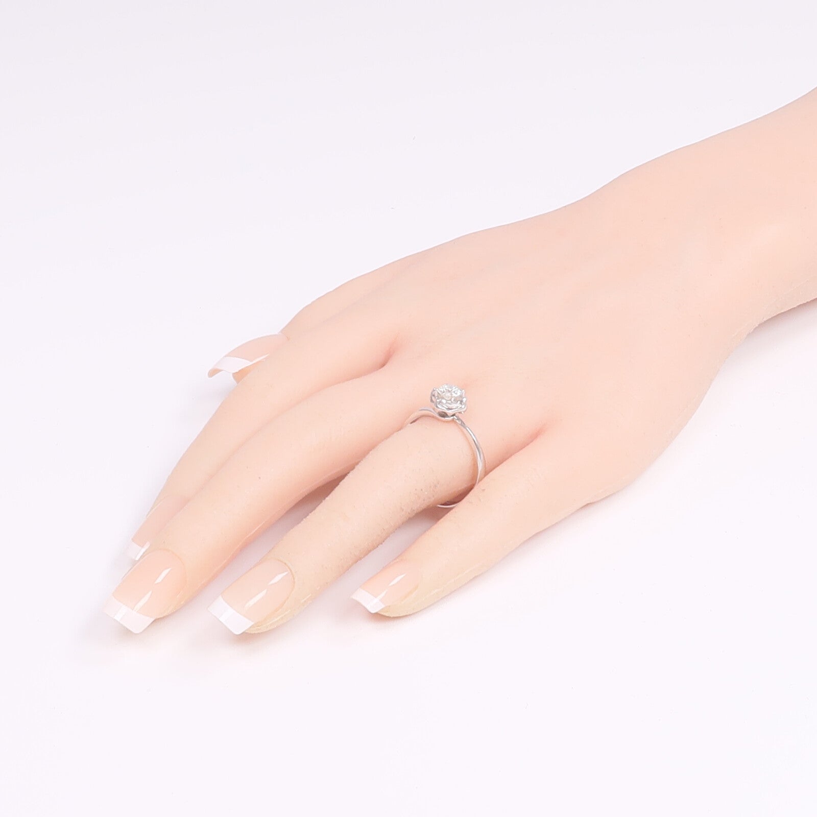 JEWELRY 18K白金Diamond Ring鑽石戒指US#9.5