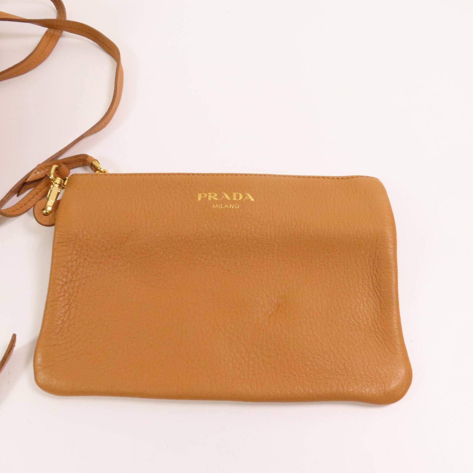 PRADA 牛皮皮革Shoulder Bag肩背袋