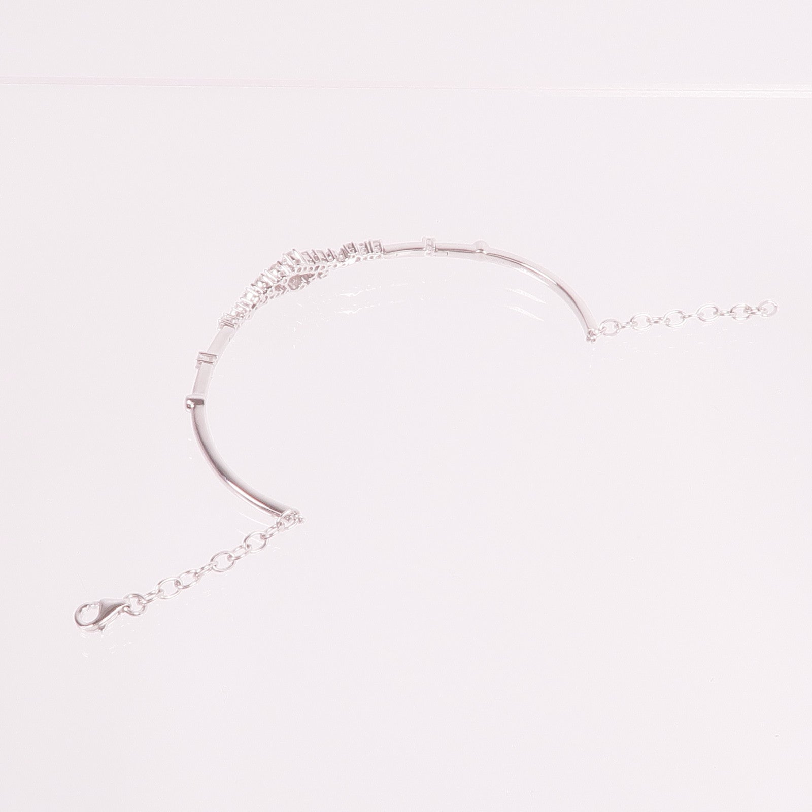 JEWELRY 【激減優惠】18K白金Diamond Bracelet鑽石手鏈