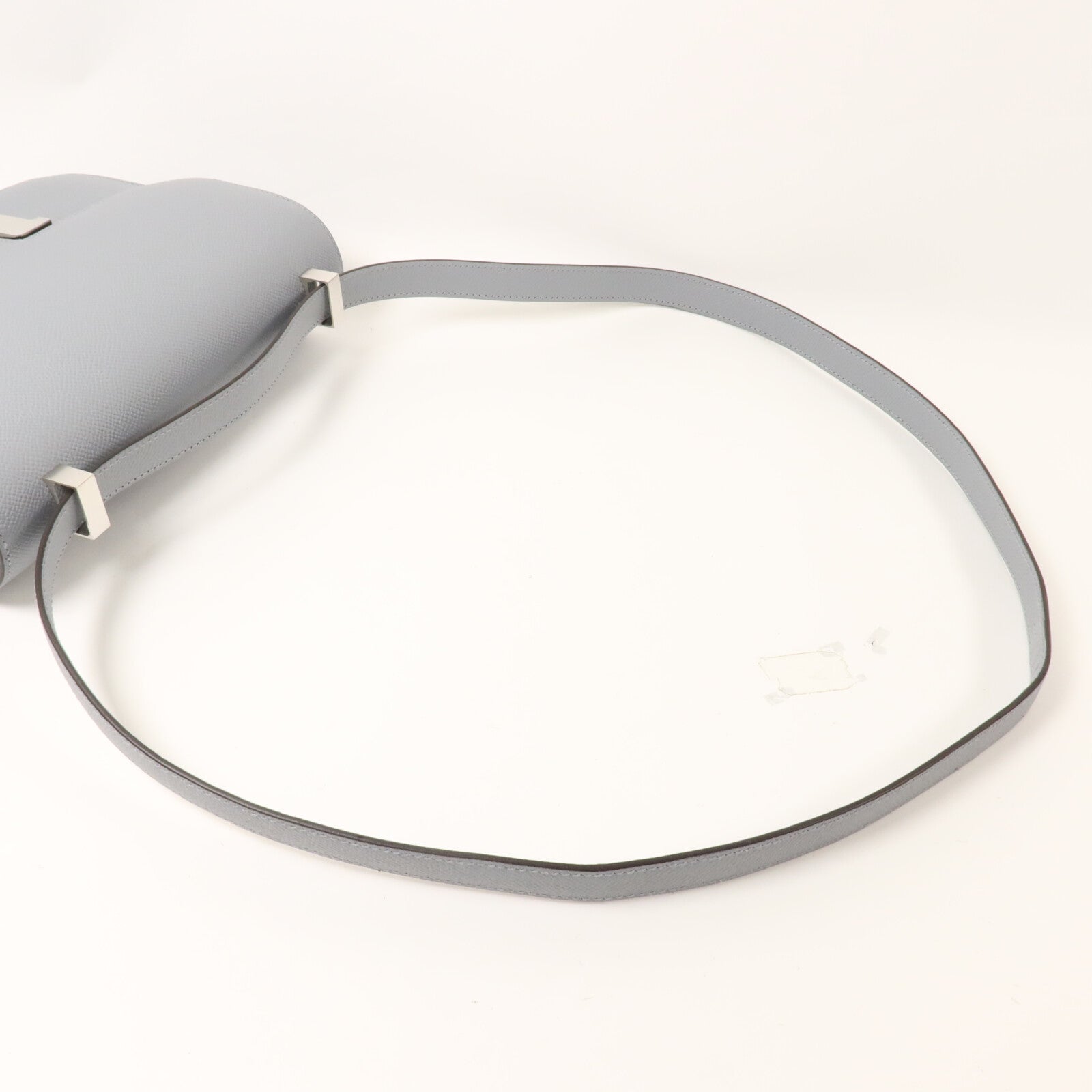 HERMES Epsom皮革Constance 24肩背袋Gris Pantin