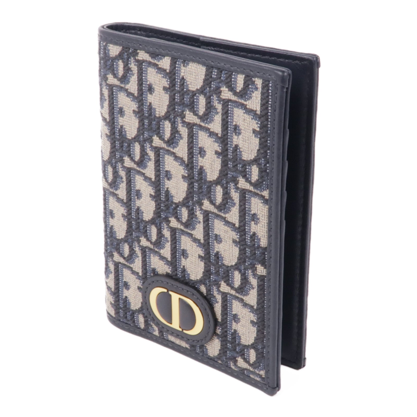 Dior 帆布Card/Passport Case金扣卡片套/護照套
