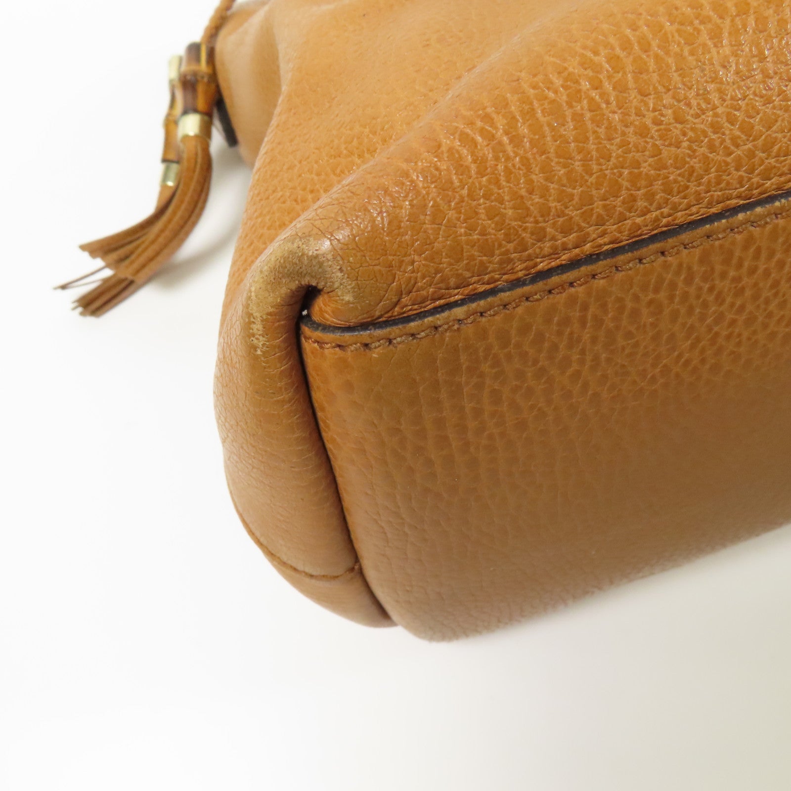GUCCI 皮革Tote Bag金扣手挽肩背兩用袋