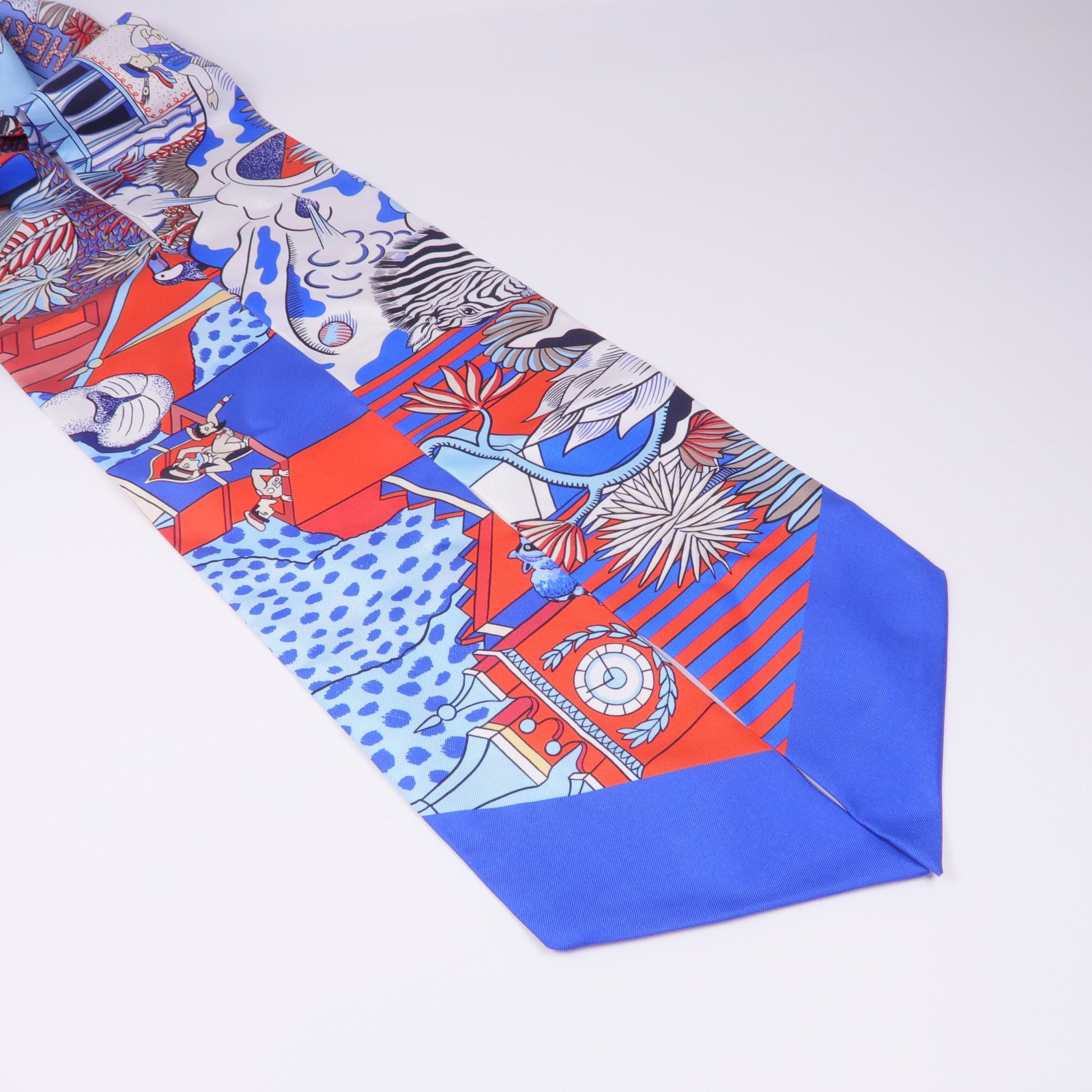 HERMES 絲質Maxi Twilly絲巾