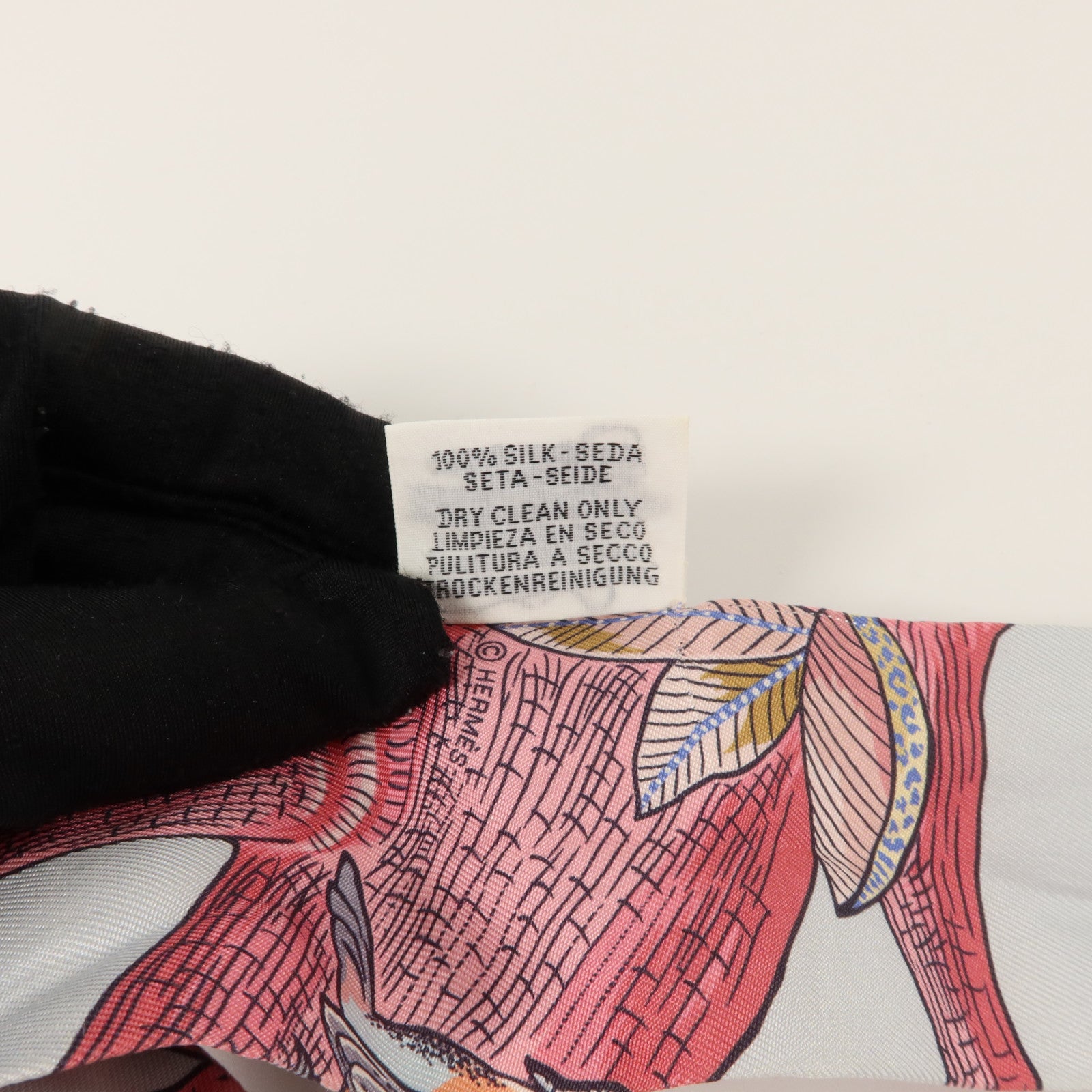 HERMES 絲質Twilly絲巾