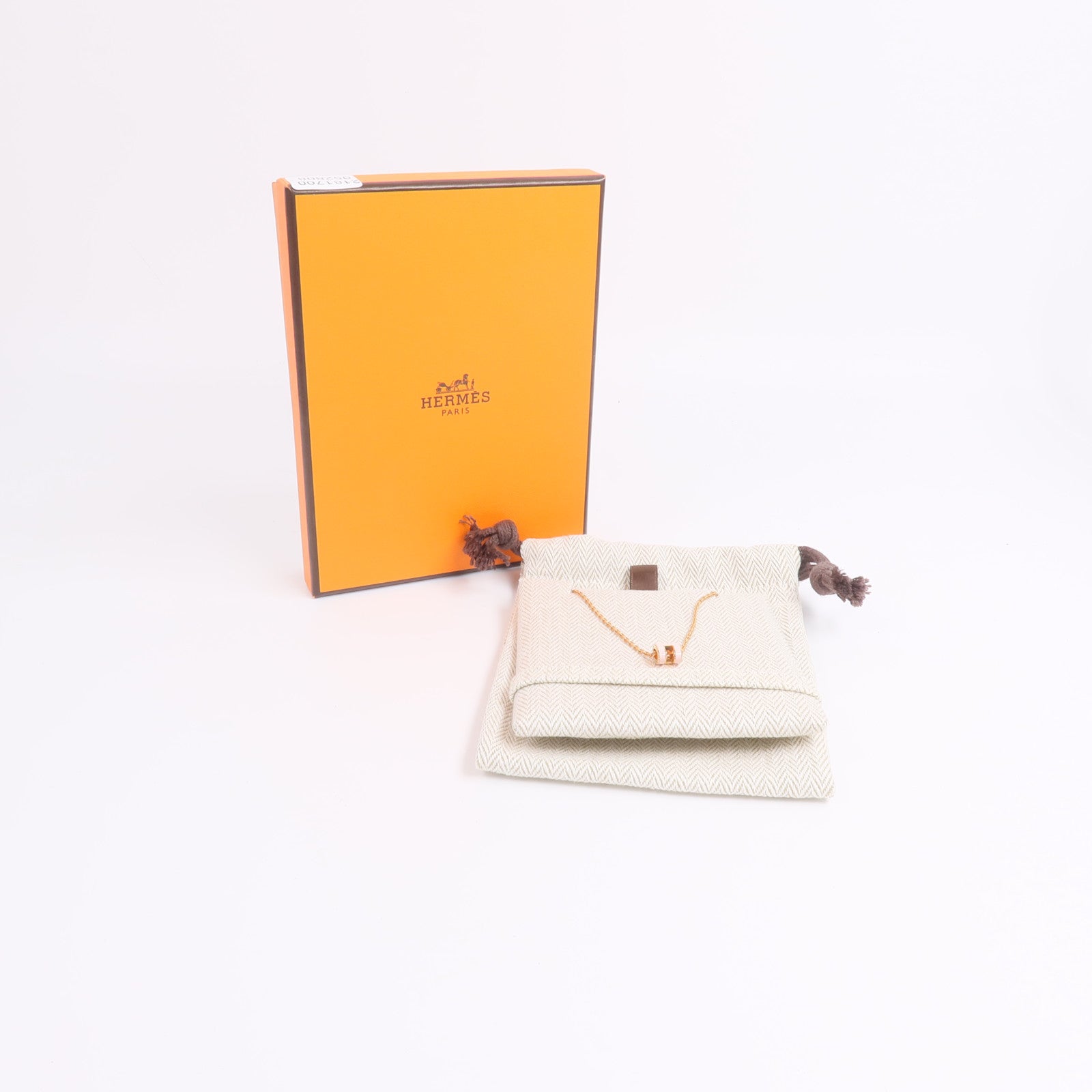 HERMES 金屬Mini Pop H項鍊