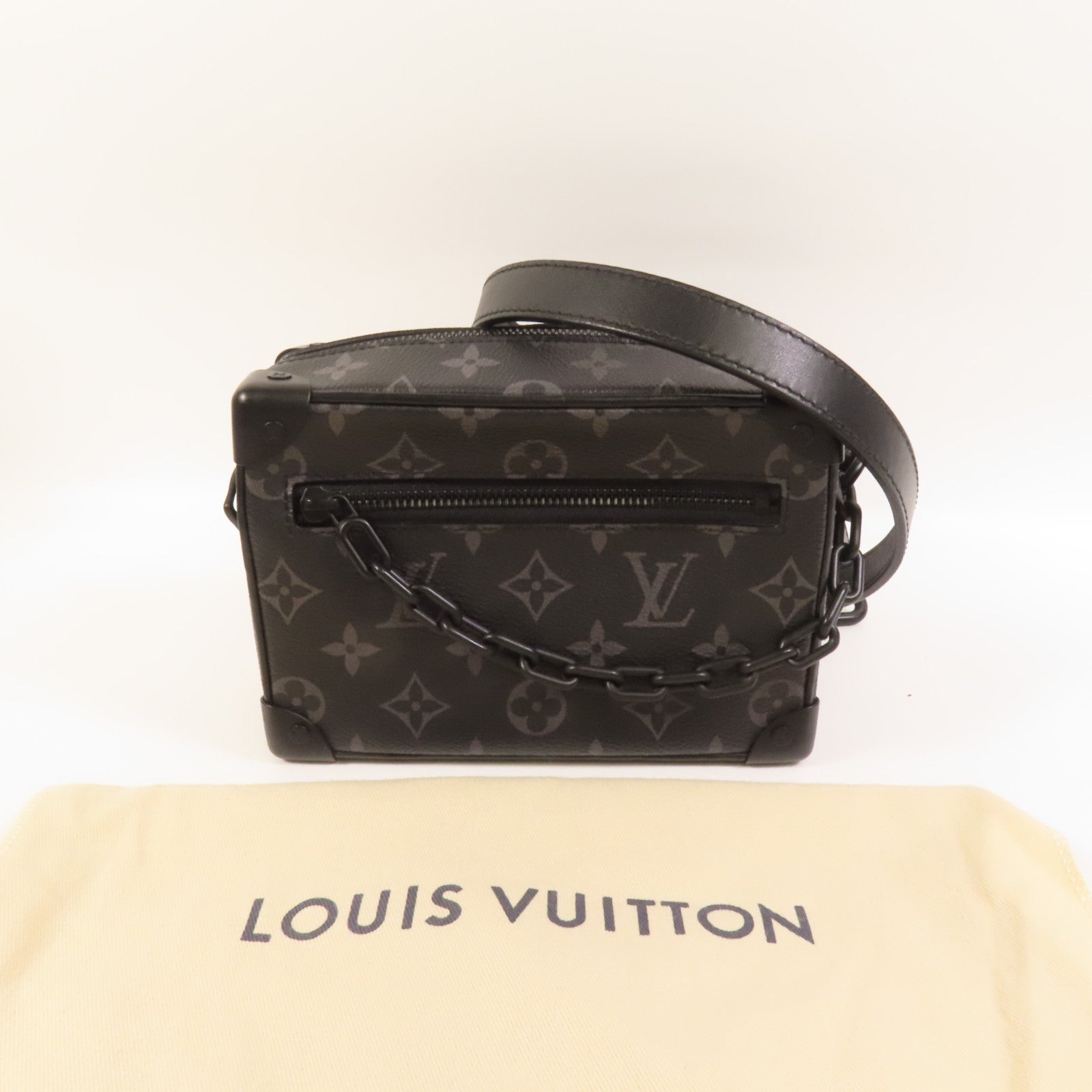 LOUIS VUITTON 【激減優惠】Monogram Eclipse Mini Soft Trunk肩背袋