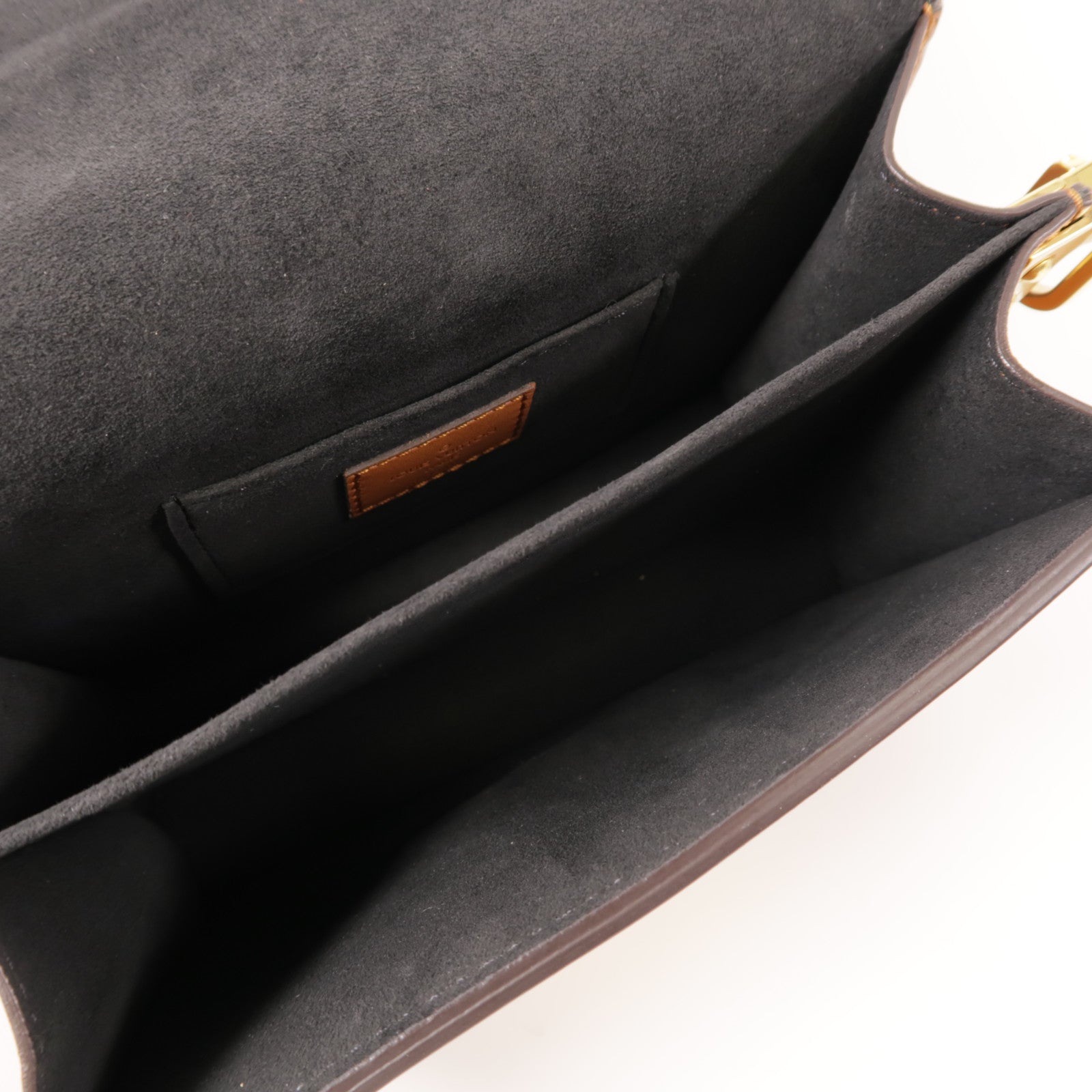 LOUIS VUITTON LV GHW Mini Dauphine Shoulder Bag M45959 Monogram Reverse Brown