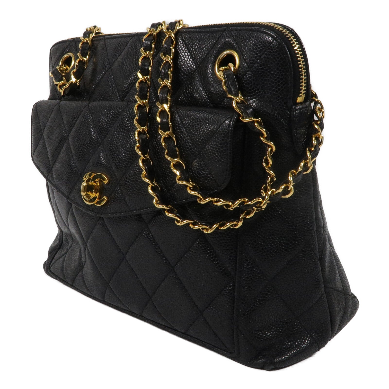 CHANEL 牛皮皮革Vintage Tote Bag手挽袋