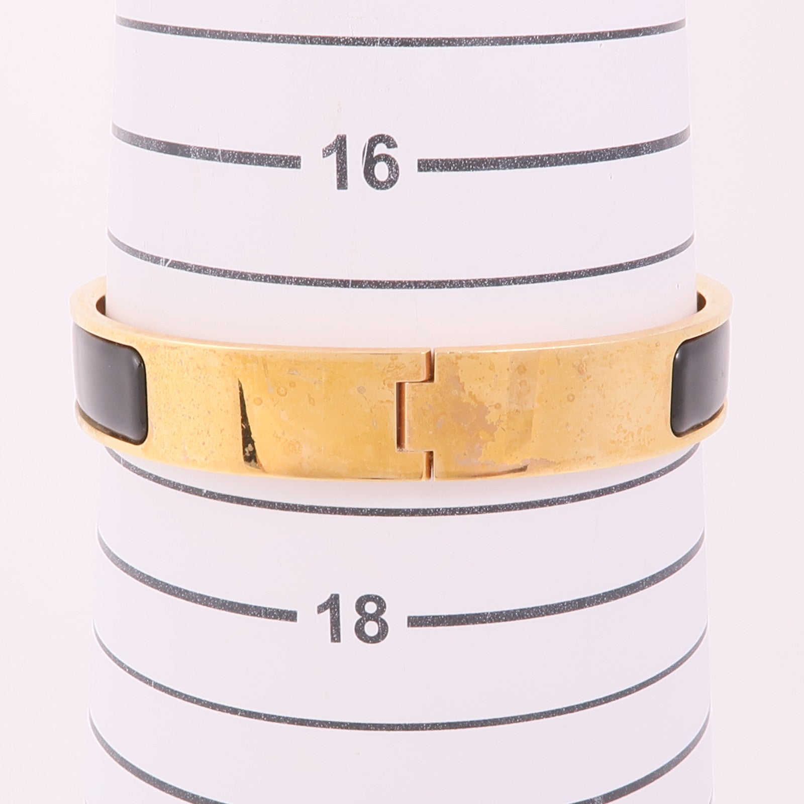 HERMES 金屬/琺瑯Clic Anneau Bracelet手鐲