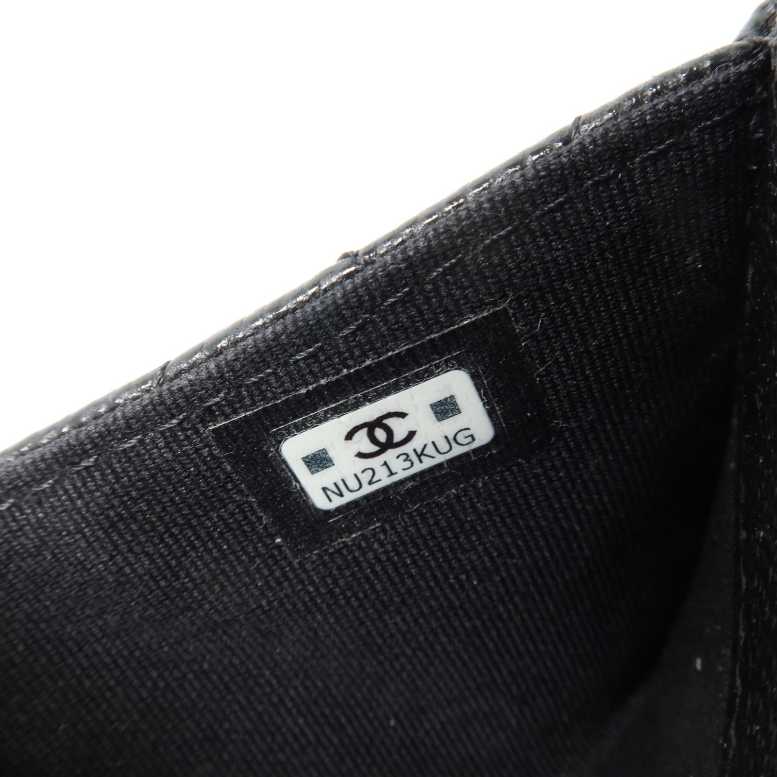 CHANEL 牛皮皮革Classic Zipped Card Holder金扣卡片套