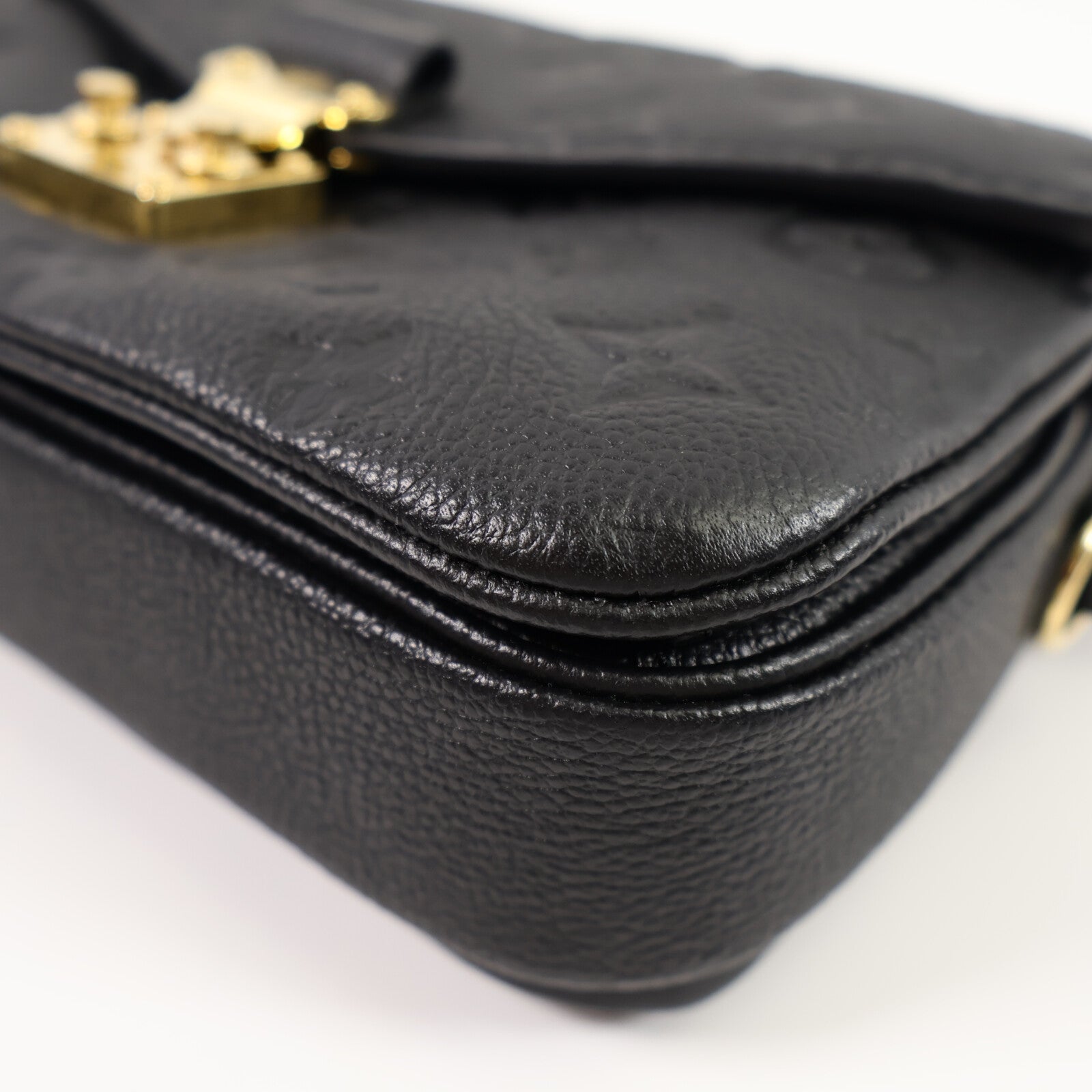 LOUIS VUITTON Monogram Empreinte Pochette Metis East West手挽肩背兩用袋