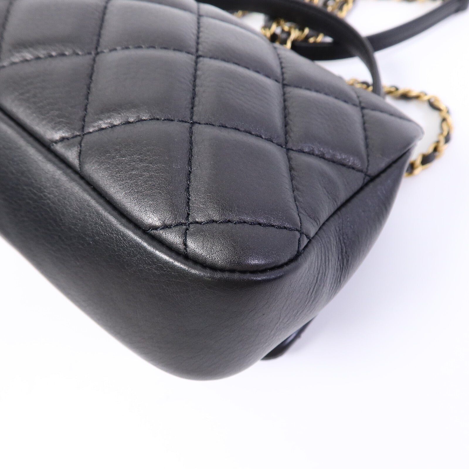 CHANEL 羊皮皮革2 Way Chain Shoulder Bag手挽肩背兩用袋