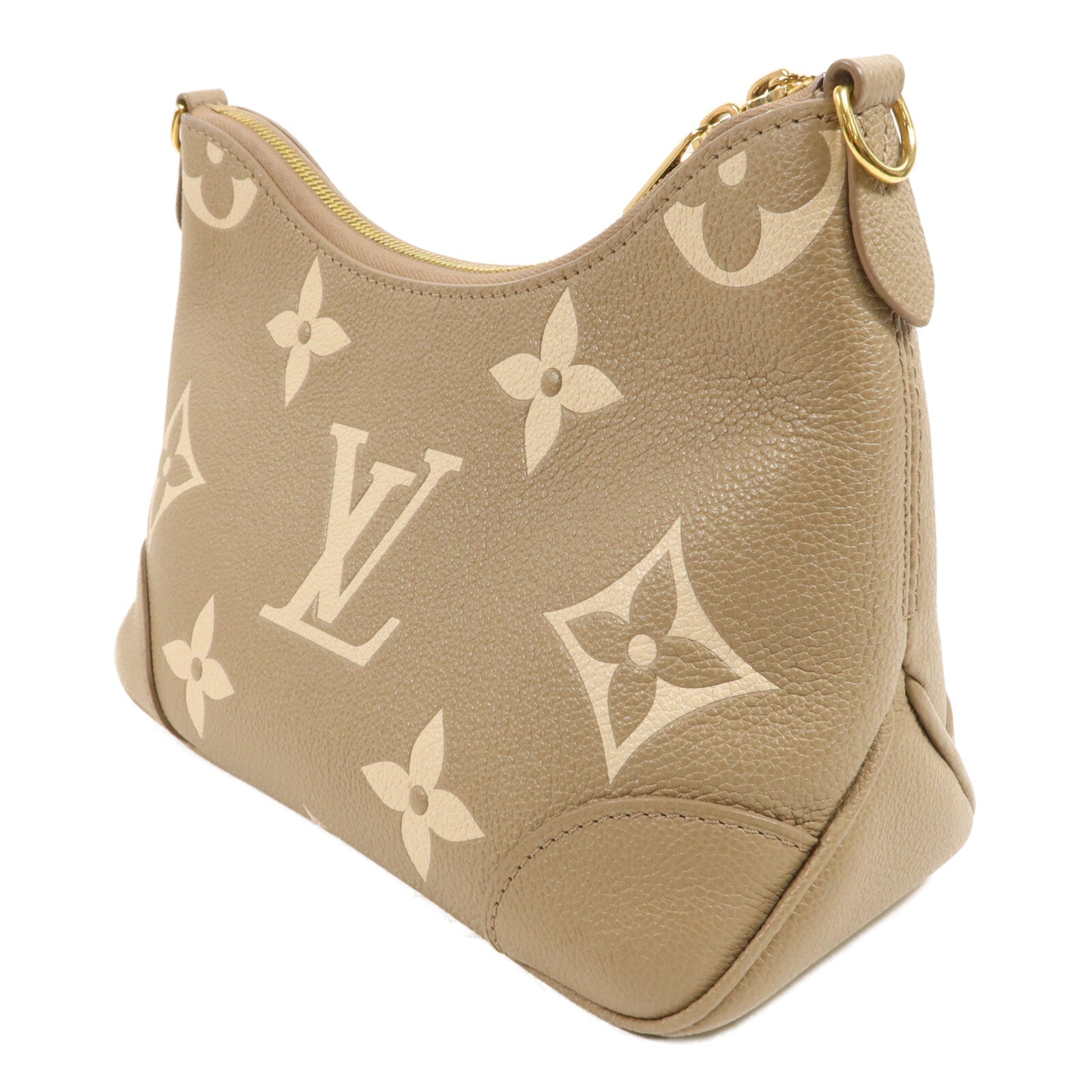 LOUIS VUITTON Monogram Empreinte Boulogne PM手挽肩背兩用袋