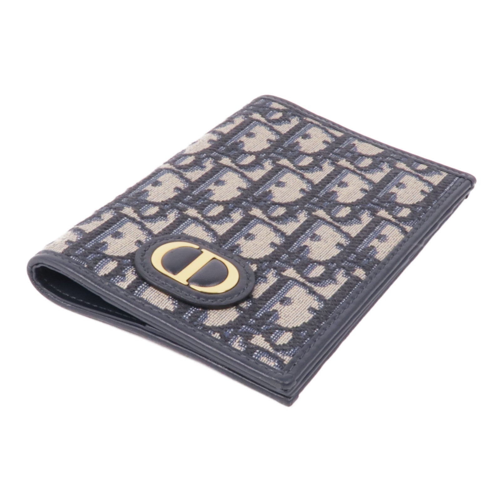 Dior 帆布Card/Passport Case金扣卡片套/護照套