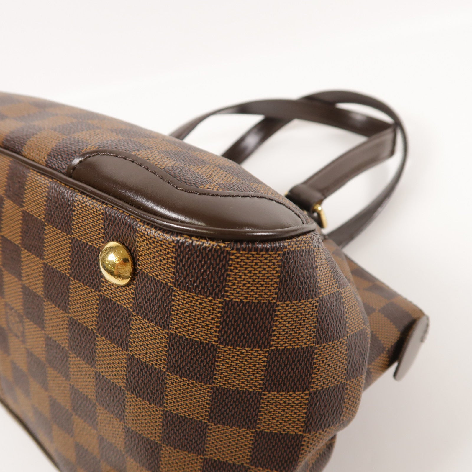 LOUIS VUITTON Damier Verona PM金扣肩背袋