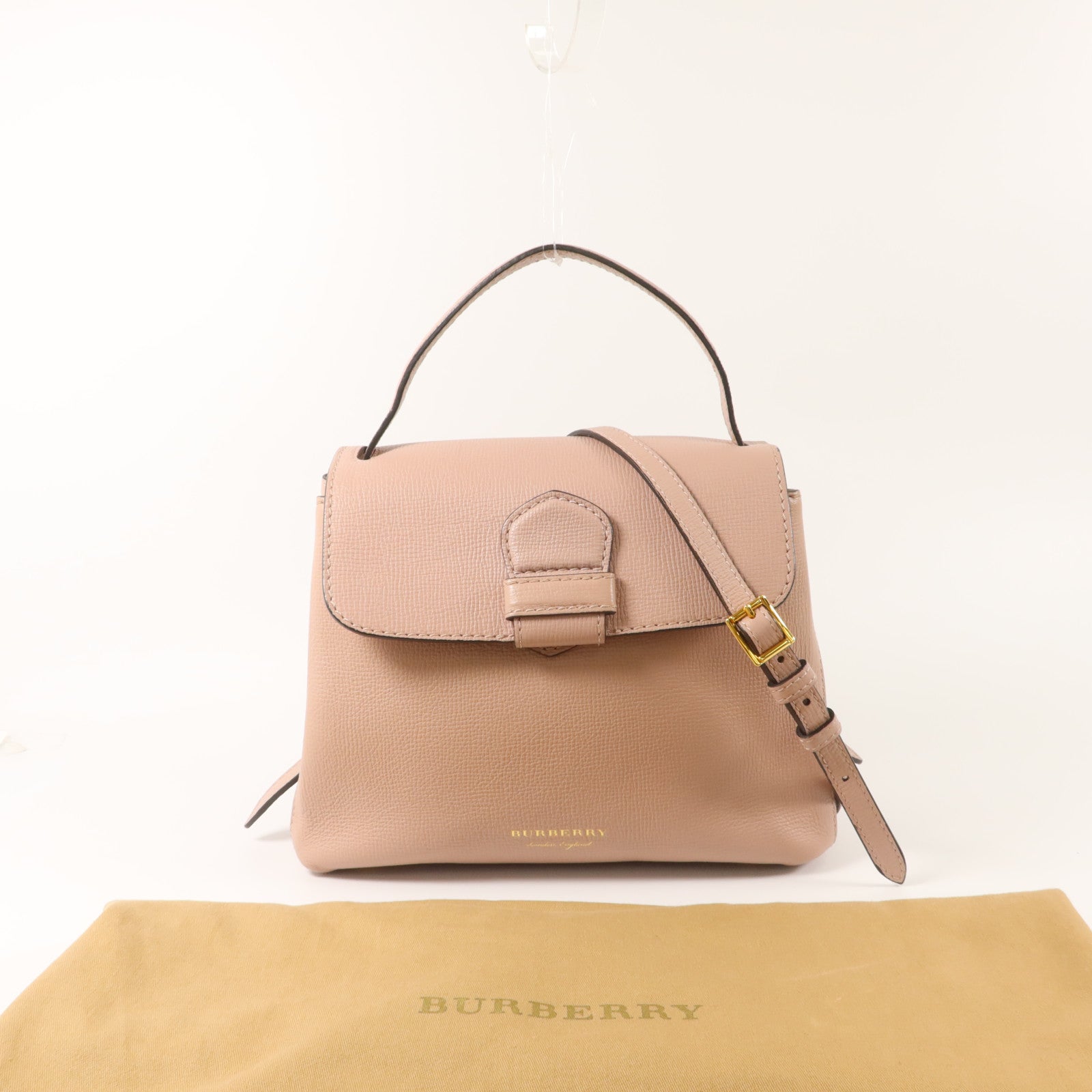 BURBERRY 牛皮皮革2 Way Shoulder Bag手挽肩背兩用袋