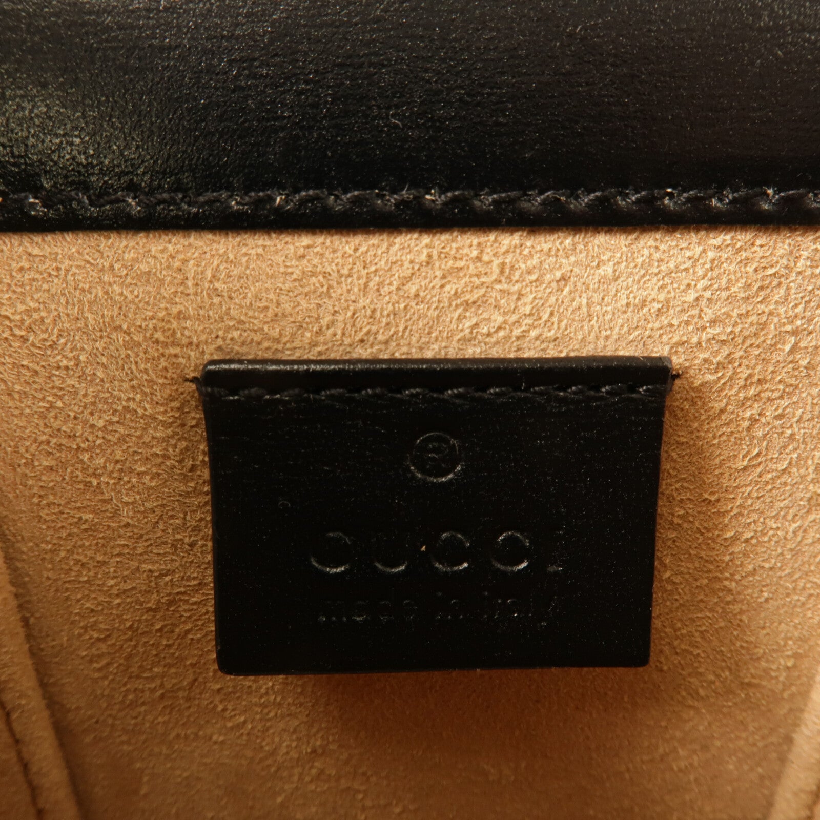 GUCCI 牛皮皮革1955 Horsebit肩背袋