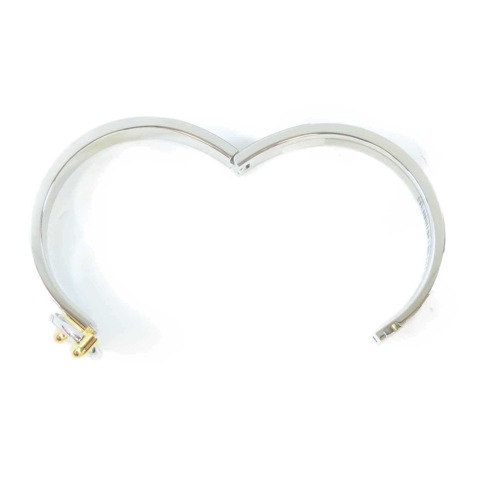 HERMES 金屬Mini Clic Chain D'Ancre Bracelet手鐲Marron Glace/銀色/粉紅色