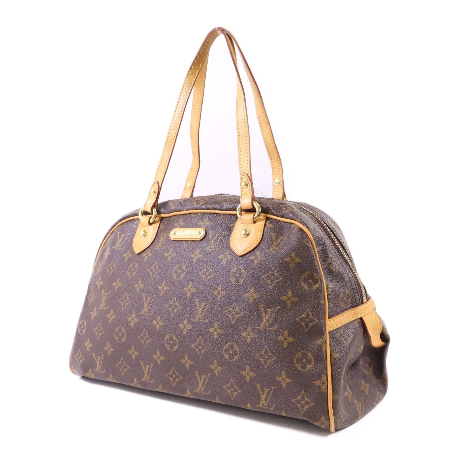 LOUIS VUITTON Monogram Montorgueil GM金扣肩背袋