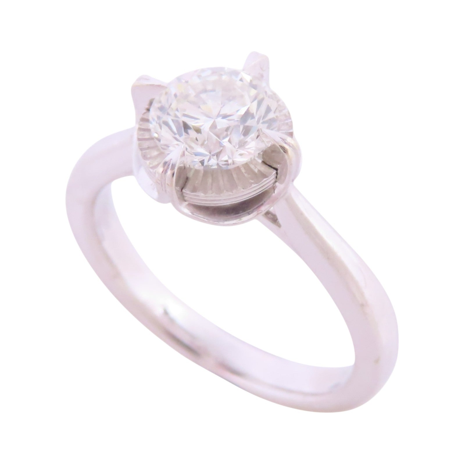 JEWELRY 18K白金/鑽石Diamond Ring戒指US#5.5