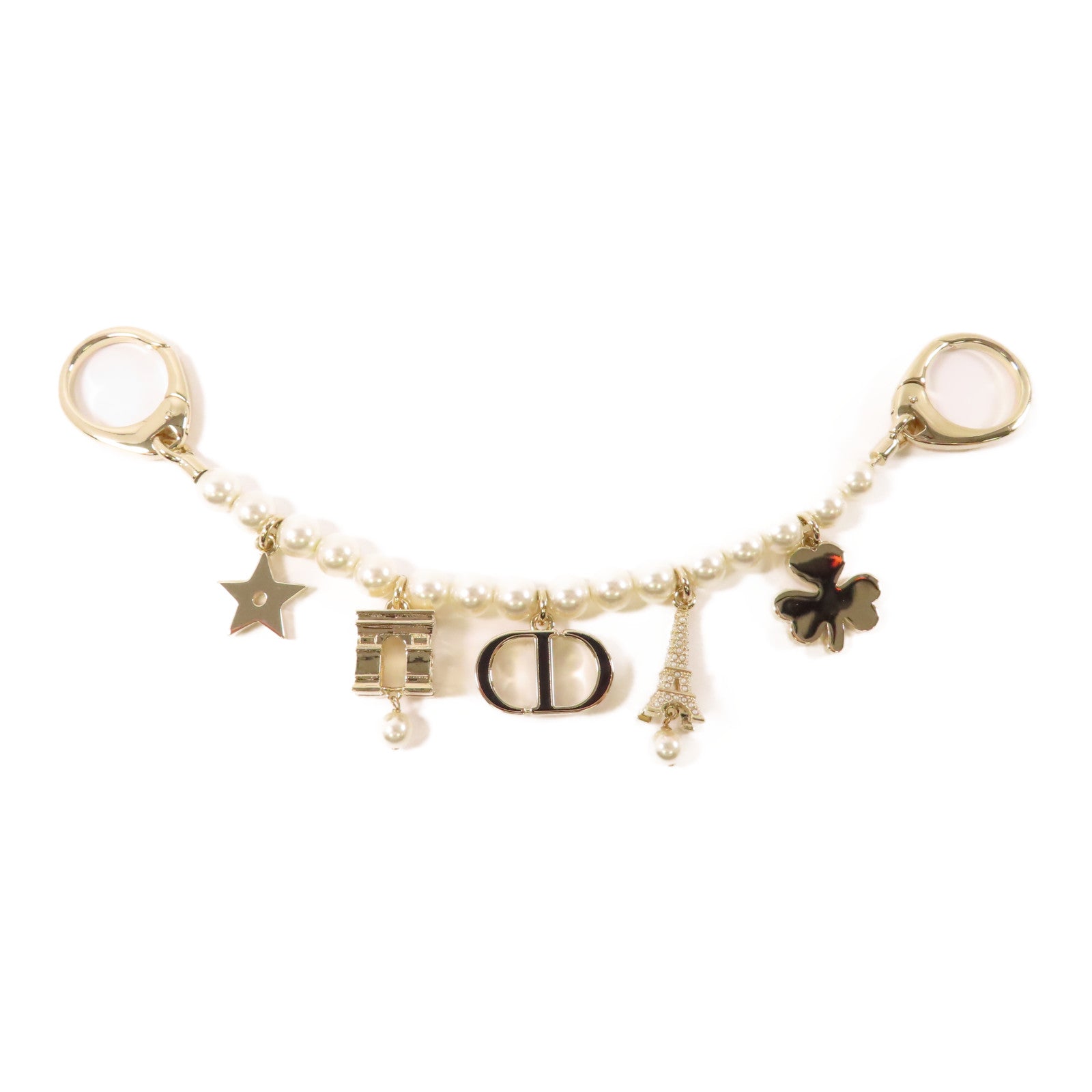 Dior 金屬Bag Charm小飾物金色