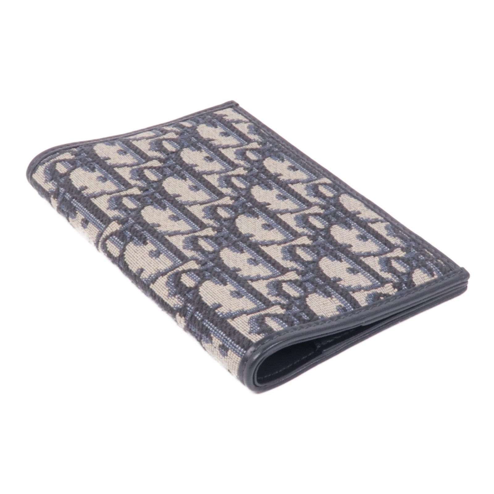 Dior 帆布Card/Passport Case金扣卡片套/護照套