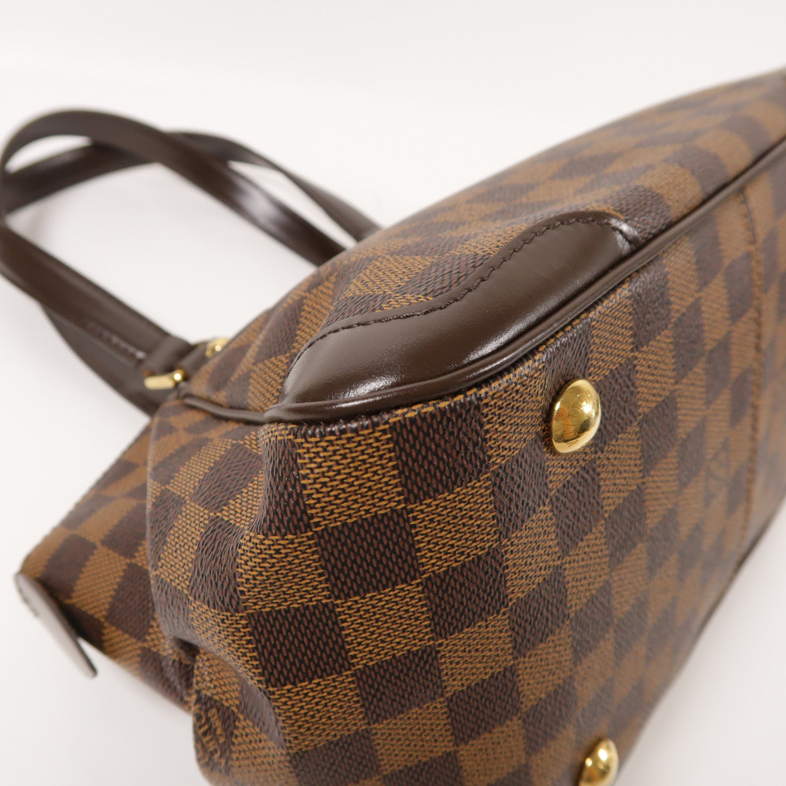 LOUIS VUITTON Damier Verona PM金扣肩背袋