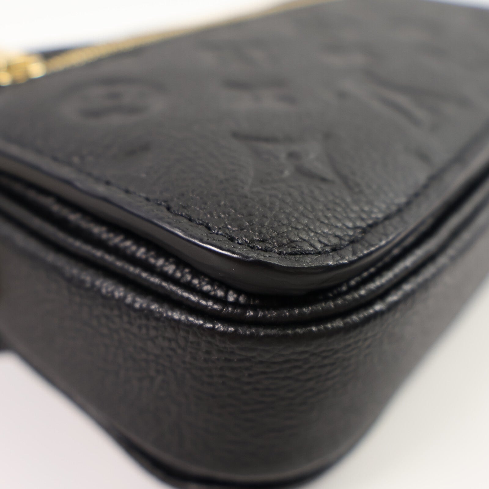 LOUIS VUITTON Monogram Empreinte Pochette Metis East West手挽肩背兩用袋