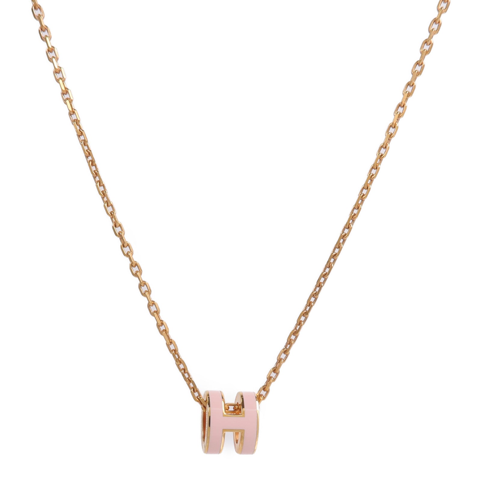 HERMES 金屬Mini Pop H項鍊