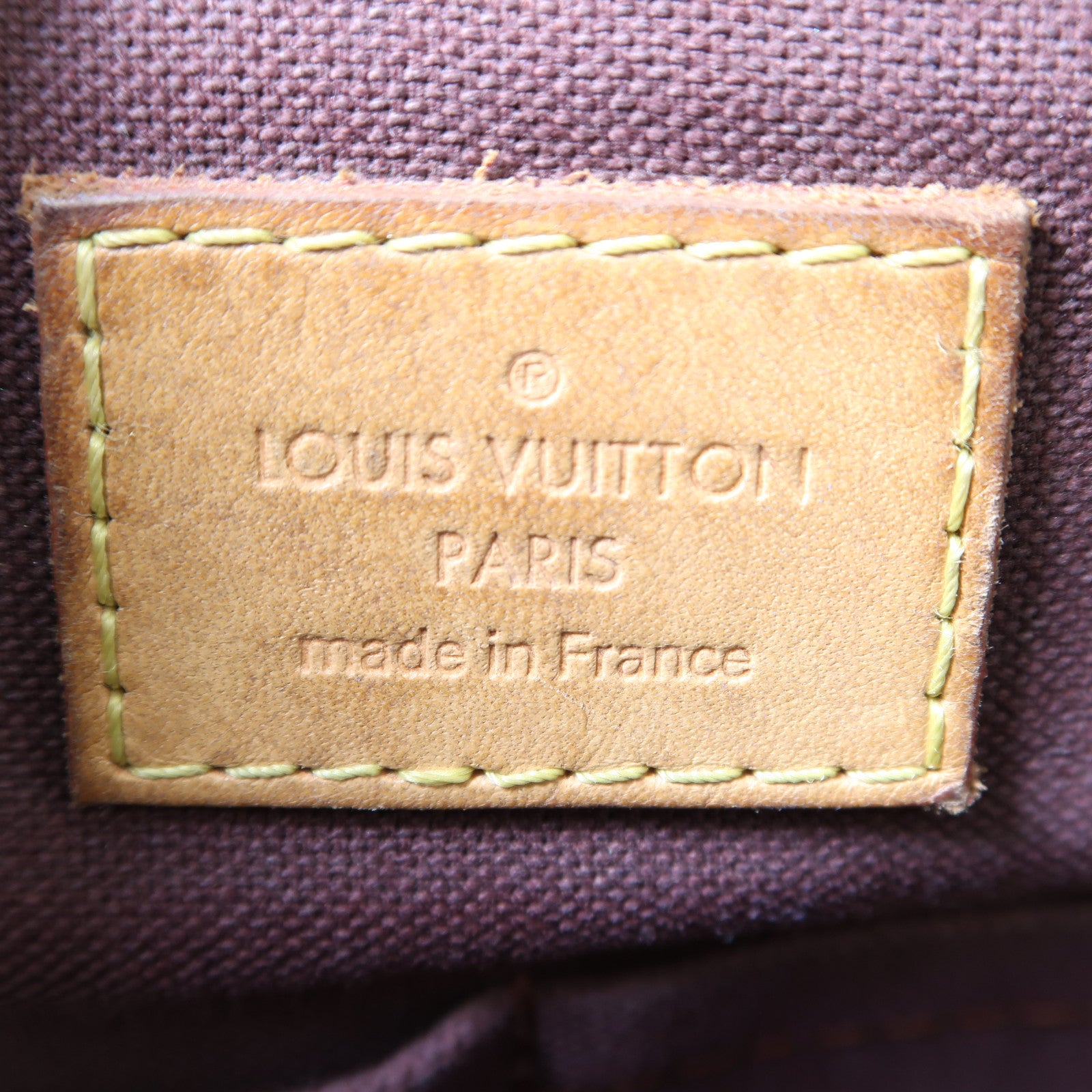 LOUIS VUITTON Monogram Turen金扣手挽肩背兩用袋啡色
