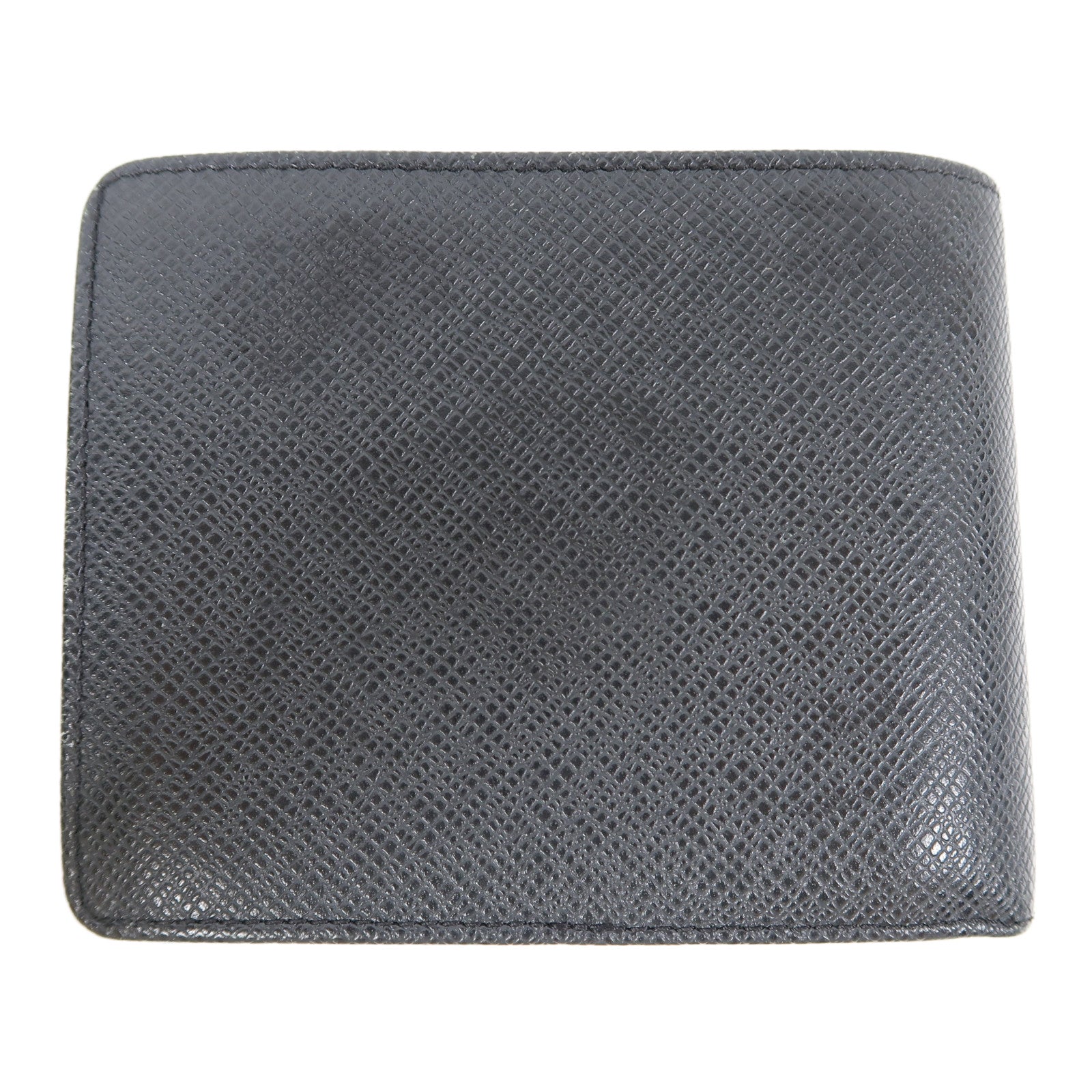 LOUIS VUITTON Taiga皮革Wallet錢包黑色