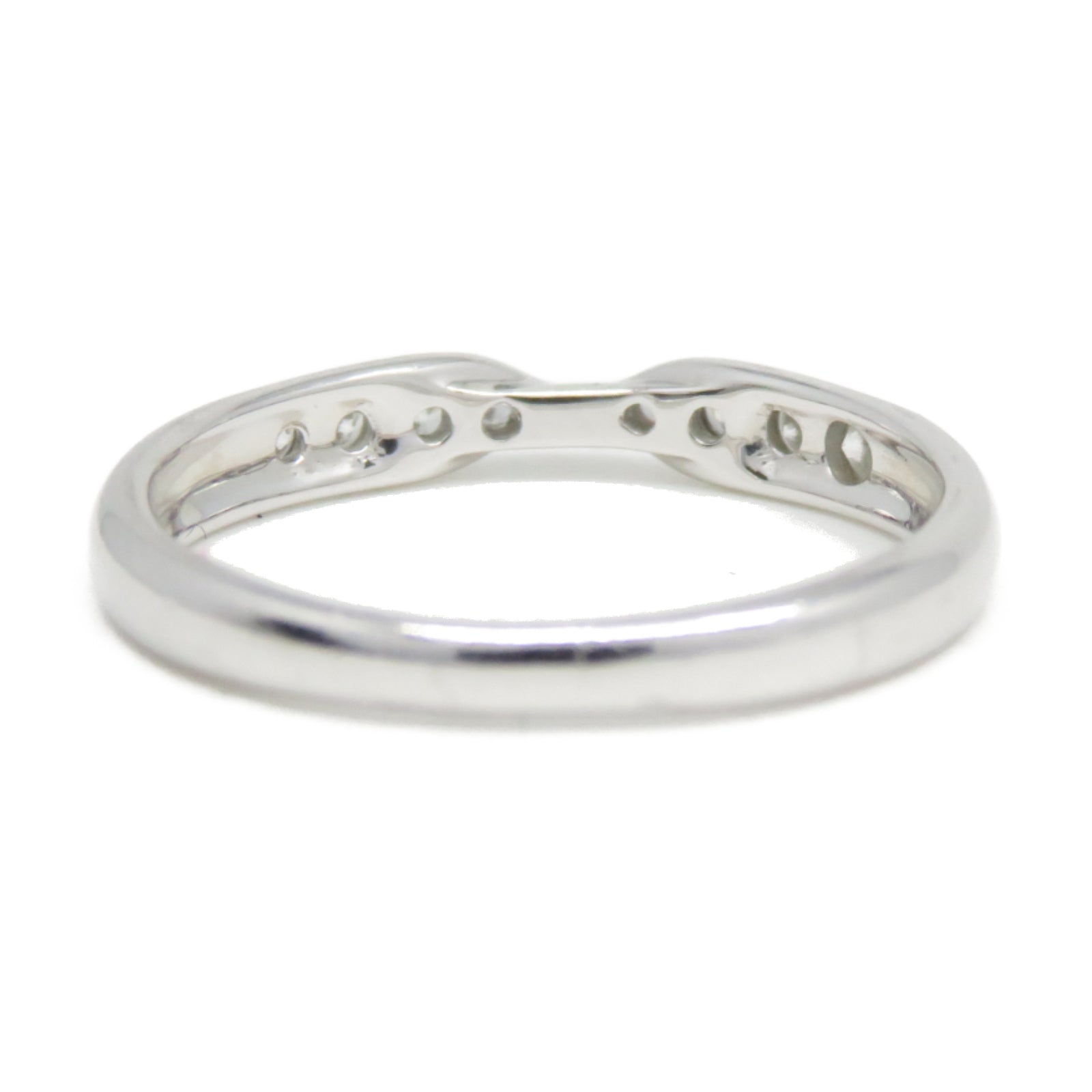 JEWELRY 【激減優惠】PT950鉑金Ring 0.14ct鑽石戒指US#5.75