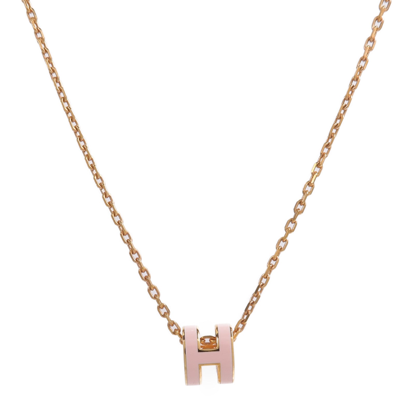 HERMES 金屬Mini Pop H項鍊